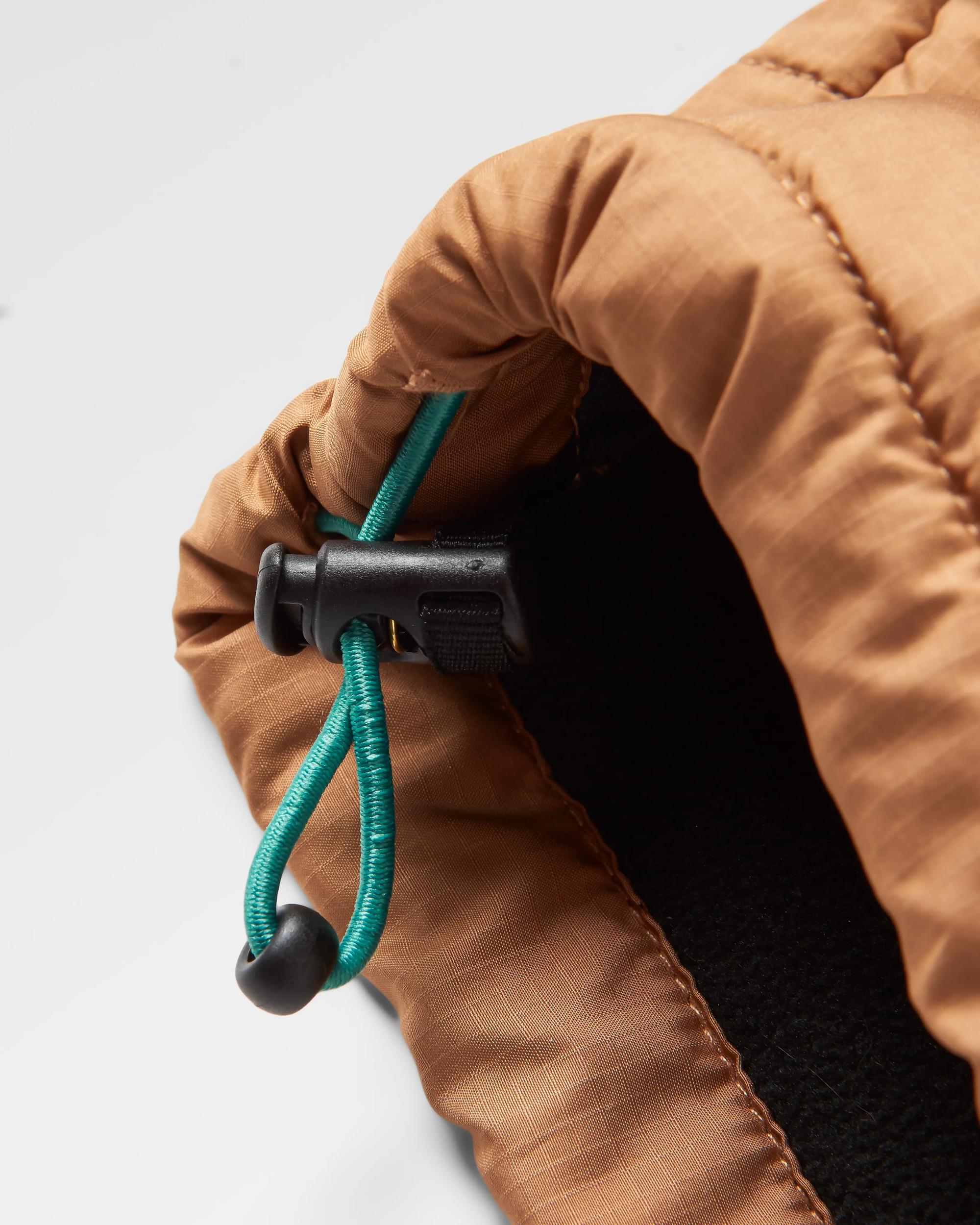 Born Explorer Recycled Polar-Lined Sherpa Fleece - Black - Flatlay