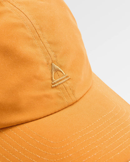 Classic Light Recycled 6 Panel Cap - Sunrise Orange - Flatlay