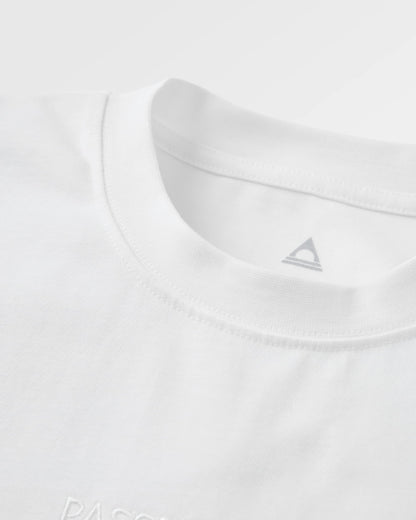 Vita Wordmark Relaxed Fit T-Shirt - White - Flatlay