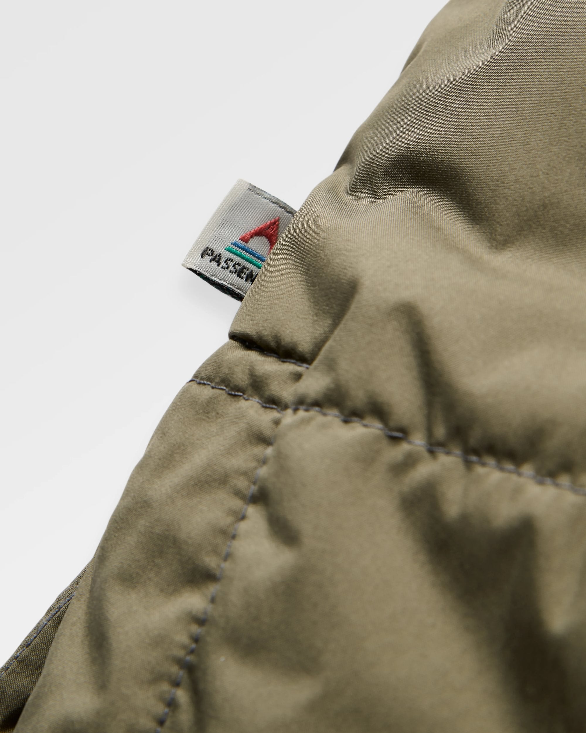 Flora Sherpa Lined Gilet - Dusty Olive - Flatlay