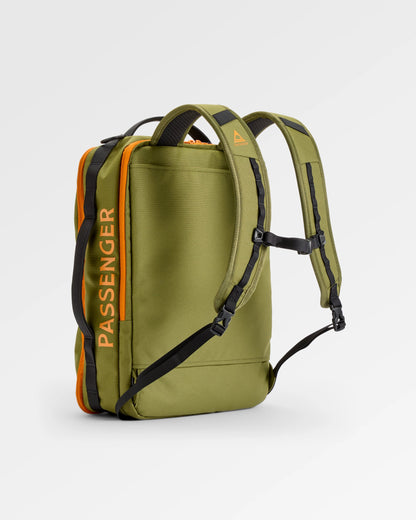 Odyssey 18L Travel Pack - Khaki - Flatlay