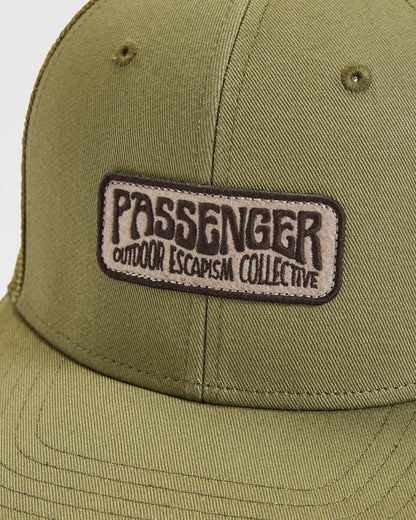 Timberline Trucker Cap - Clover - Flatlay