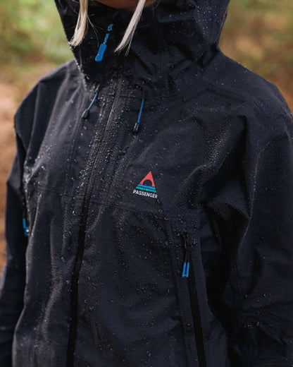 Trailscape Light Women's Recycled Waterproof Jacket - Black - Lifestyle