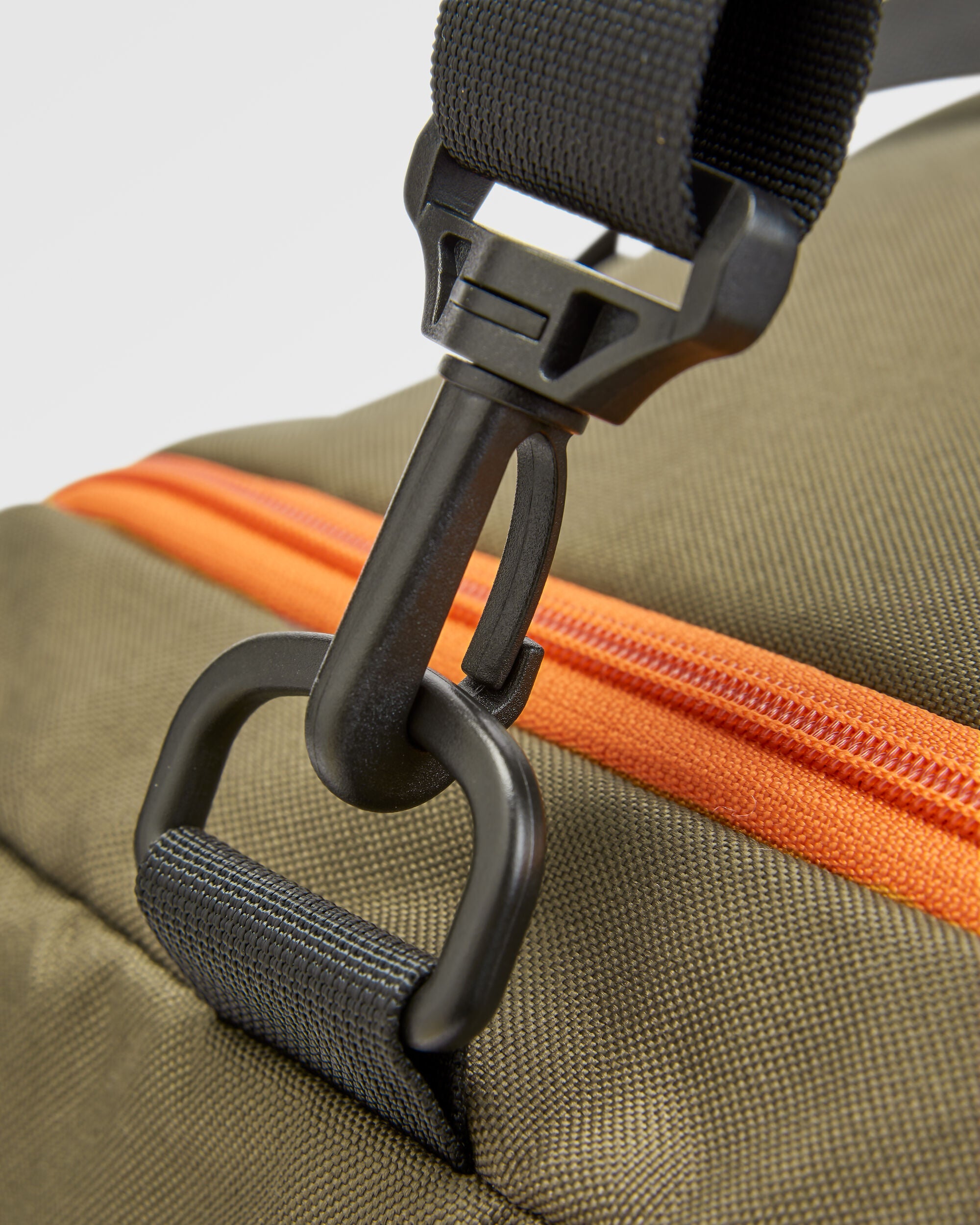 Boondocker Recycled 30L Duffel - True Black/ Khaki
 - Flatlay