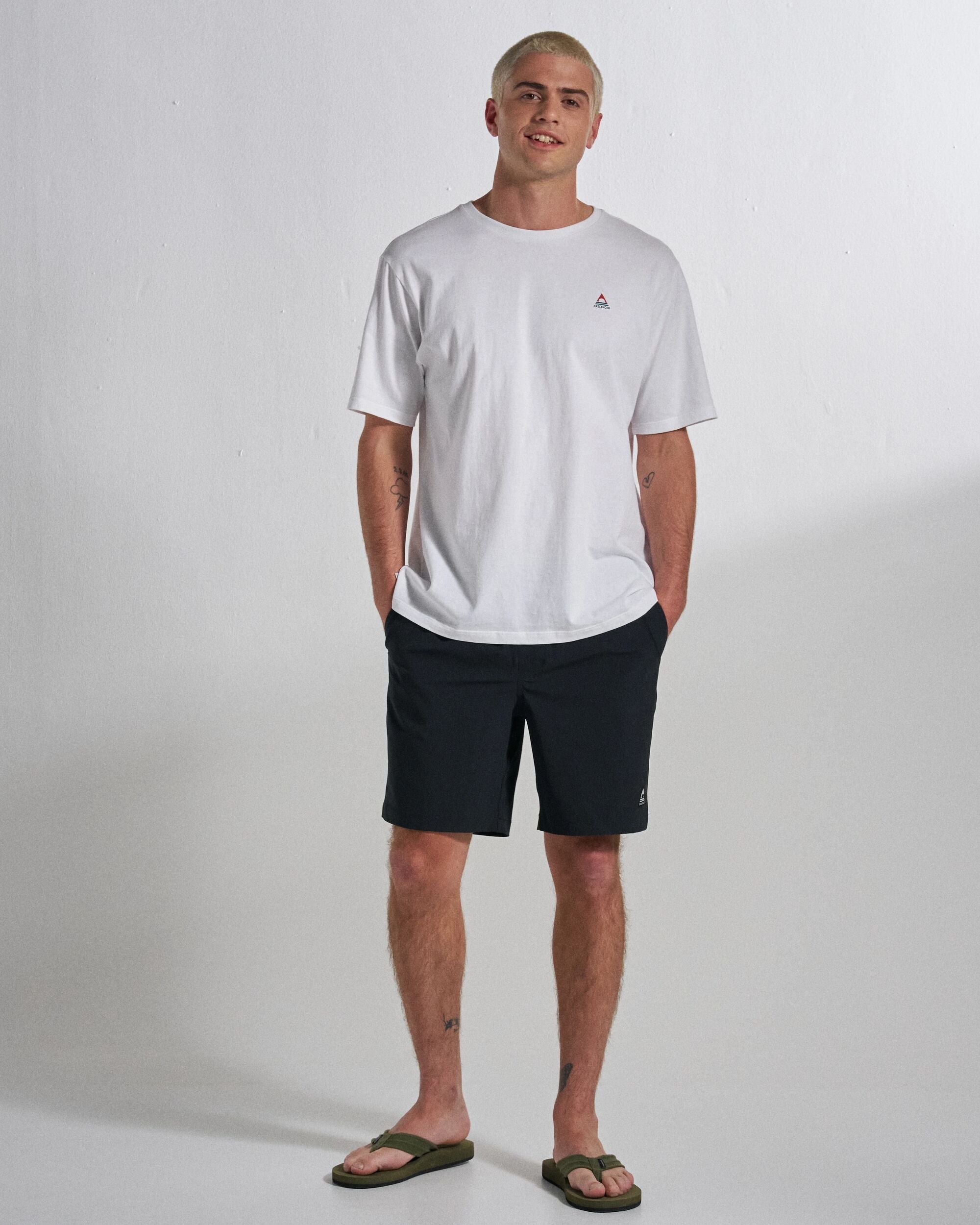 Drifter NetPlus® Beach Linerless Short - Black - Studio Model