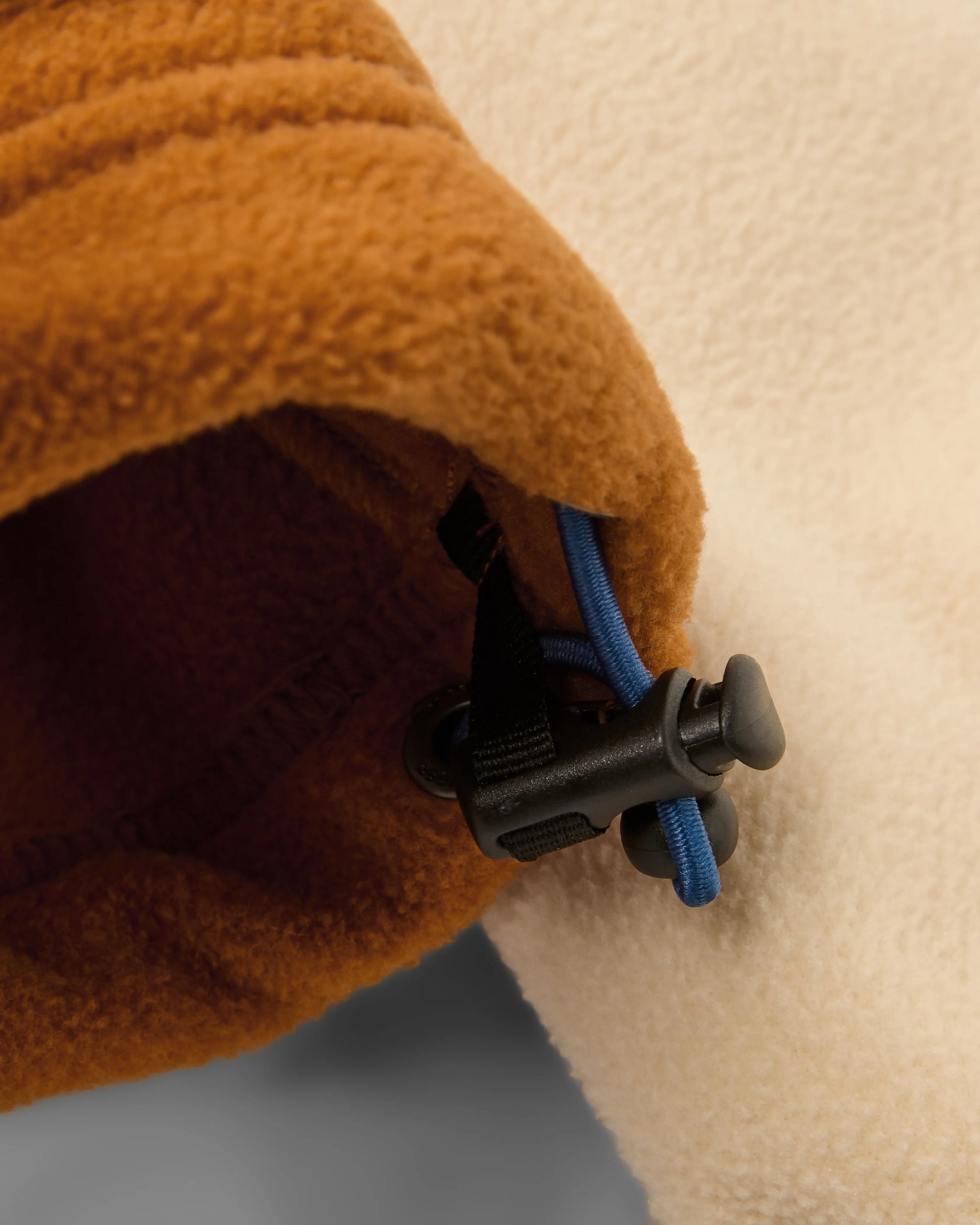 Jazz Polar Fleece - Retro Orange - Flatlay