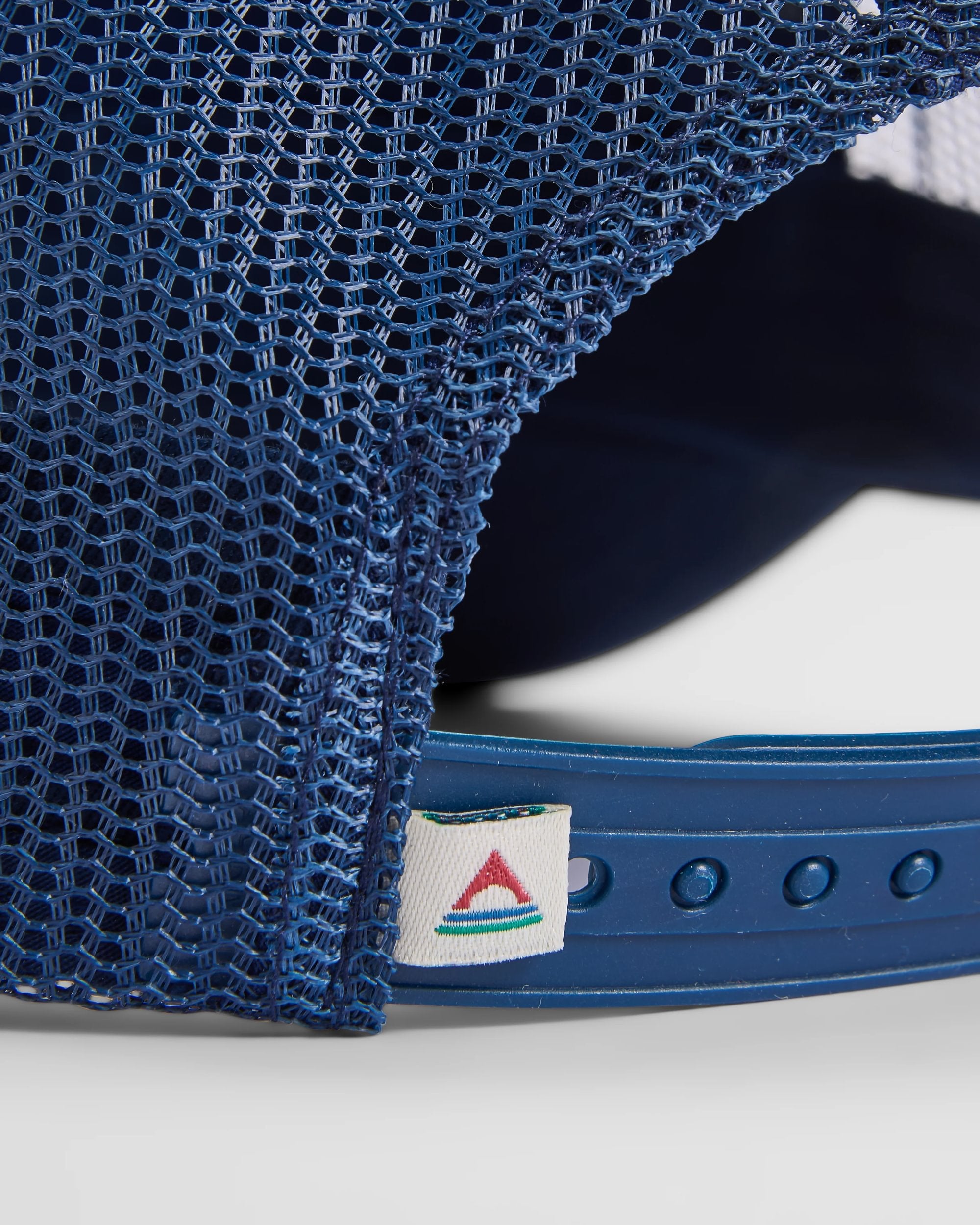 Elements Core Trucker - Triangle Patch - Rich Navy - Flatlay