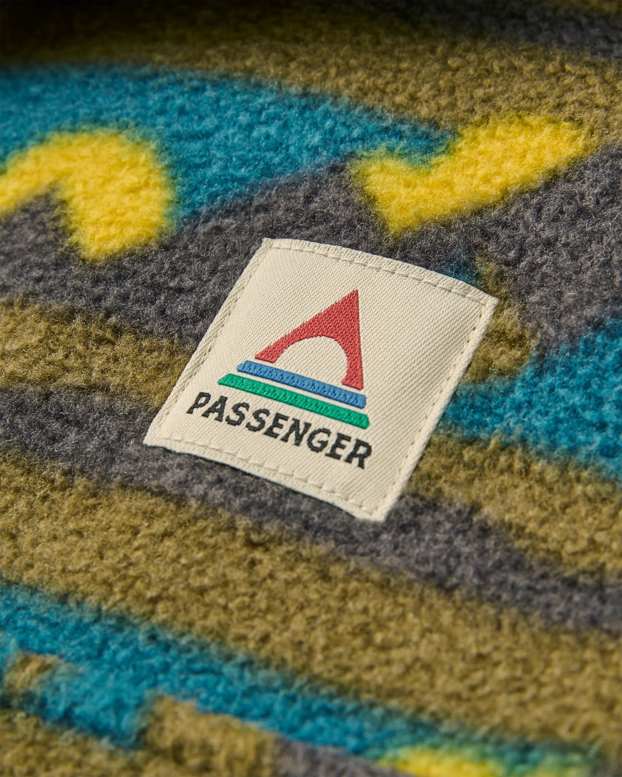 Take It Easy Polar Fleece - Views Dark Olive - Flatlay