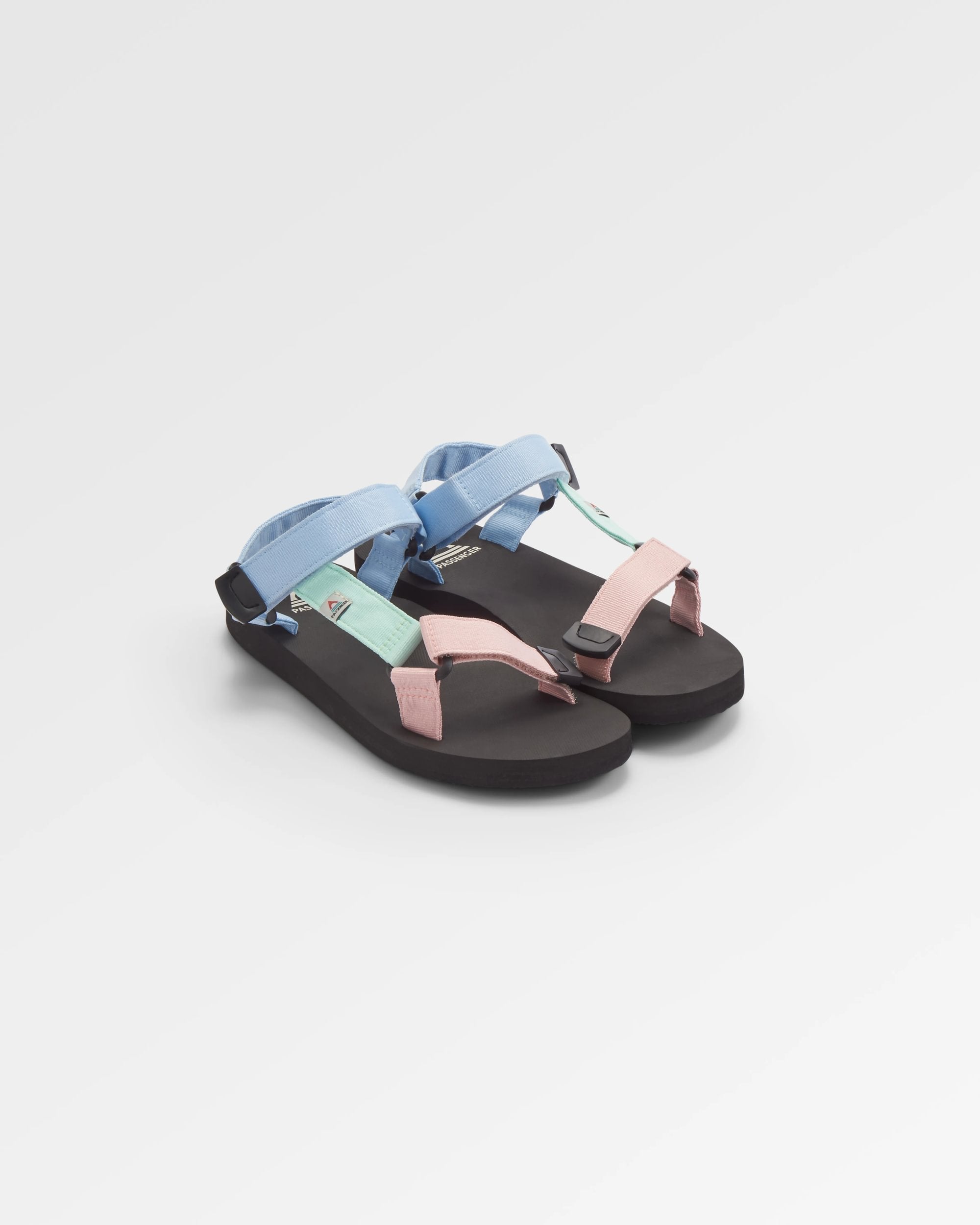 Venice Sandal - Ice Blue Multi - Flatlay