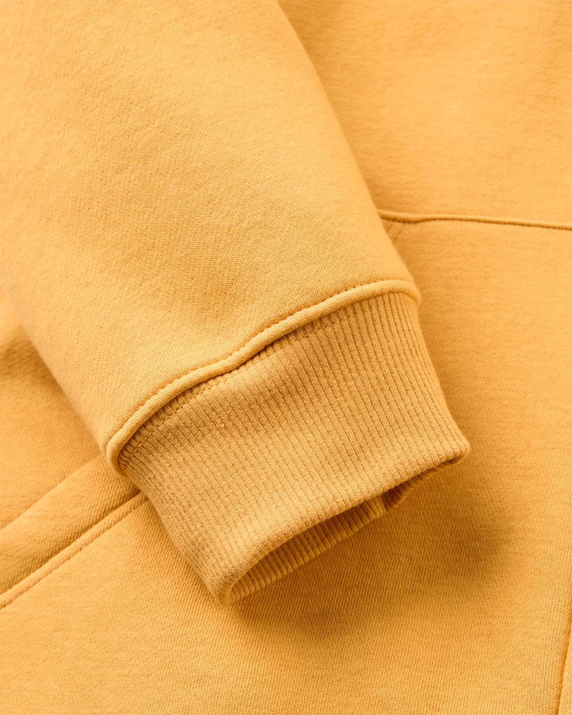 Reflect Full Zip Hoodie - Spruce Yellow - Flatlay
