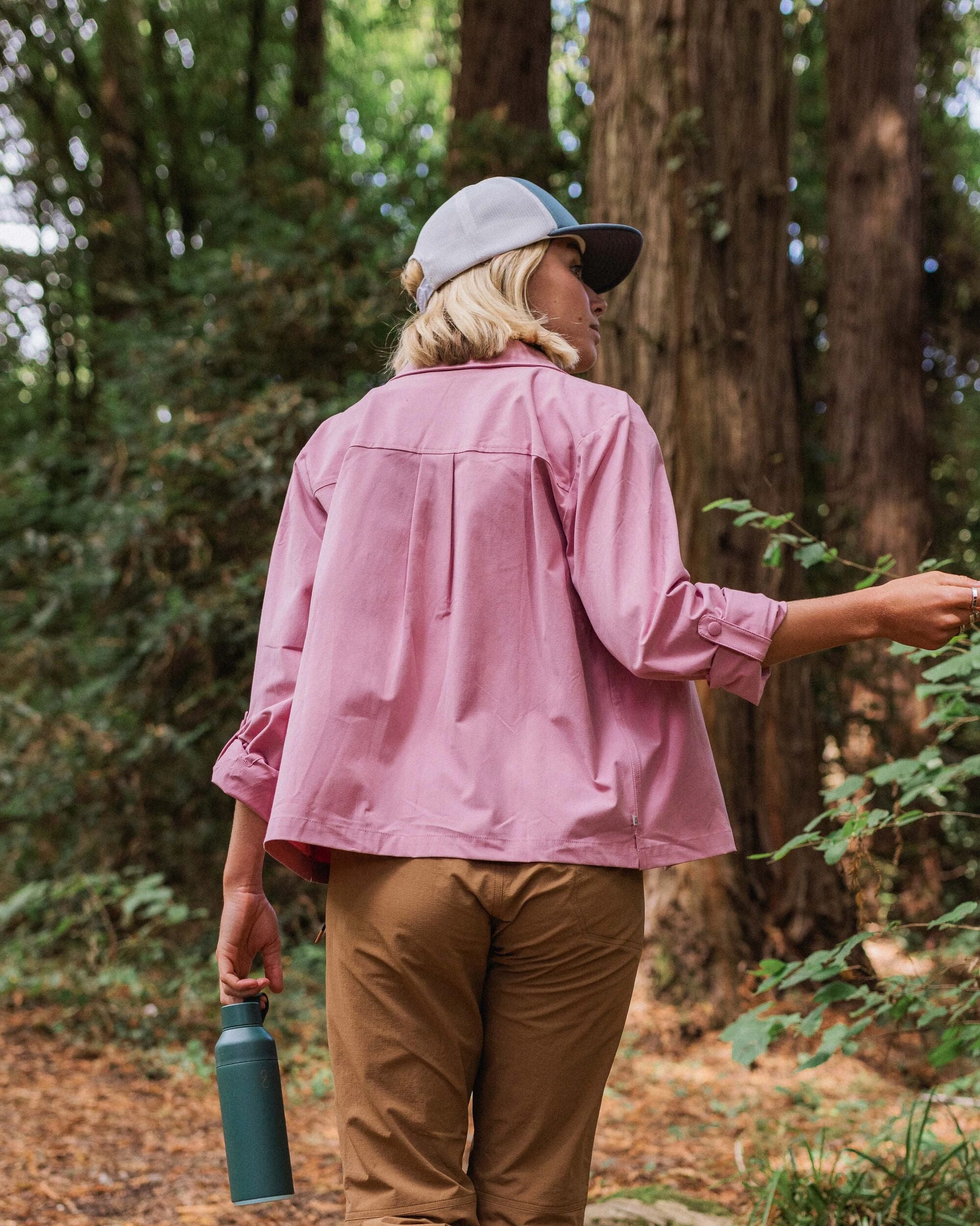Navigate Stretch Shirt - Pink Haze - Lifestyle