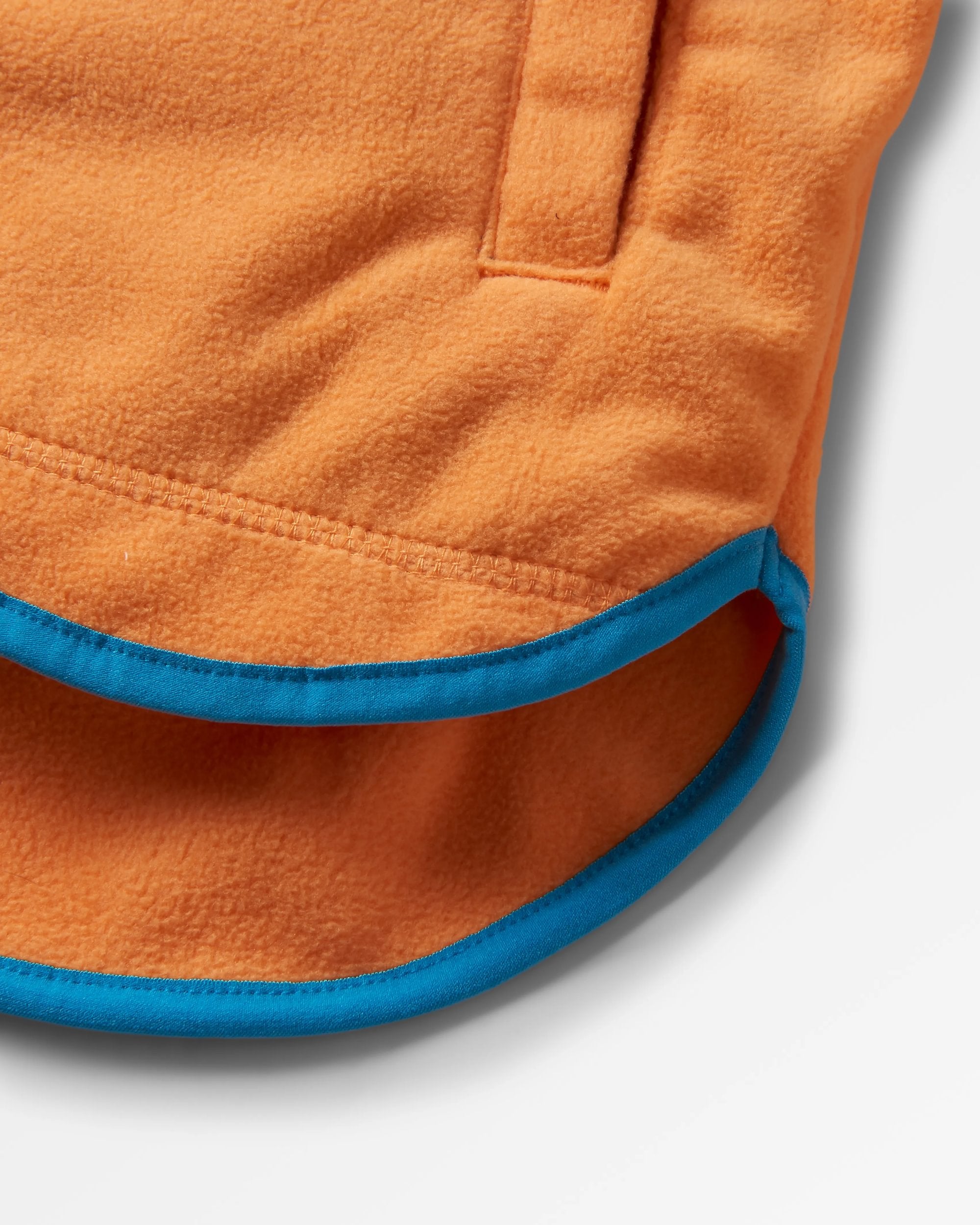 Sorrel Recycled Polar Fleece - Apricot - Flatlay