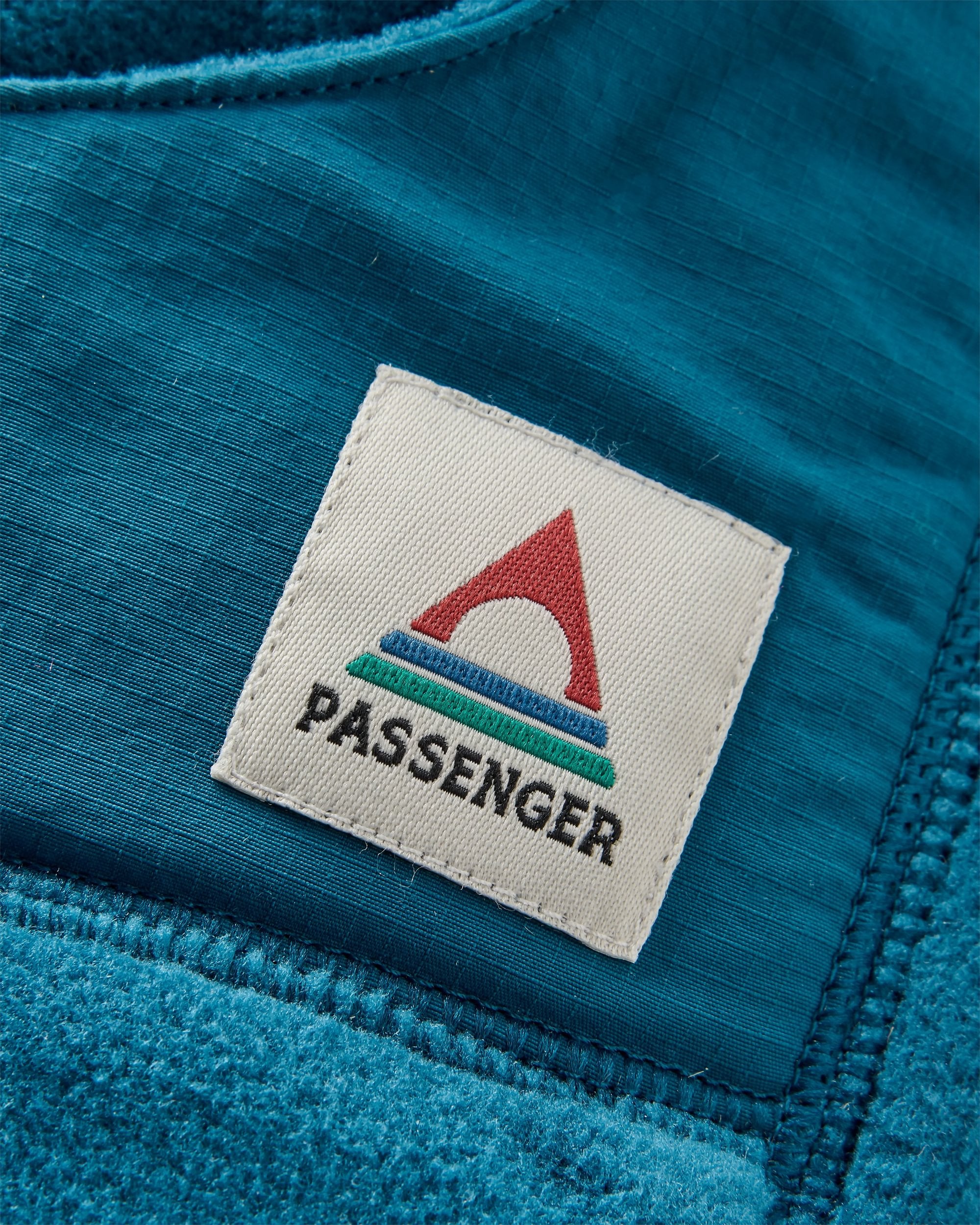 Snow Lodge Polartec® Hood - Tidal Blue - Flatlay