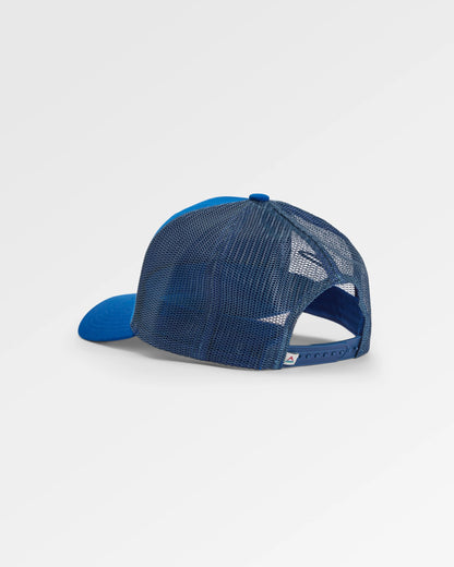 Midtown Trucker Cap - Blue Navy - Flatlay