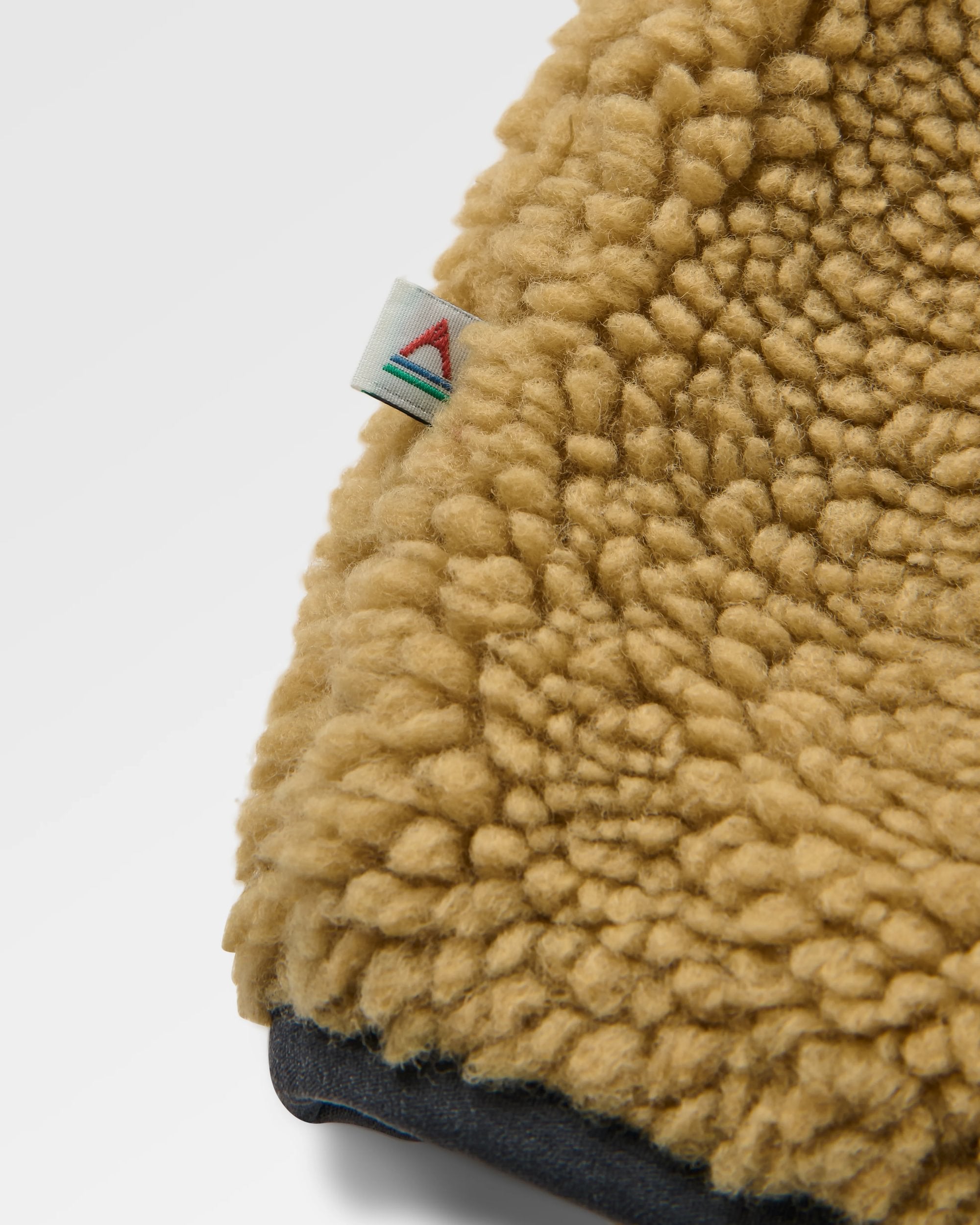 Trekker Recycled Deep-Pile Sherpa Fleece - Biscuit - Flatlay