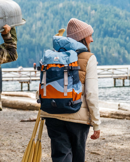 Boondocker Recycled 26L Backpack - Scenic Faded Denim - Lifestyle - Female