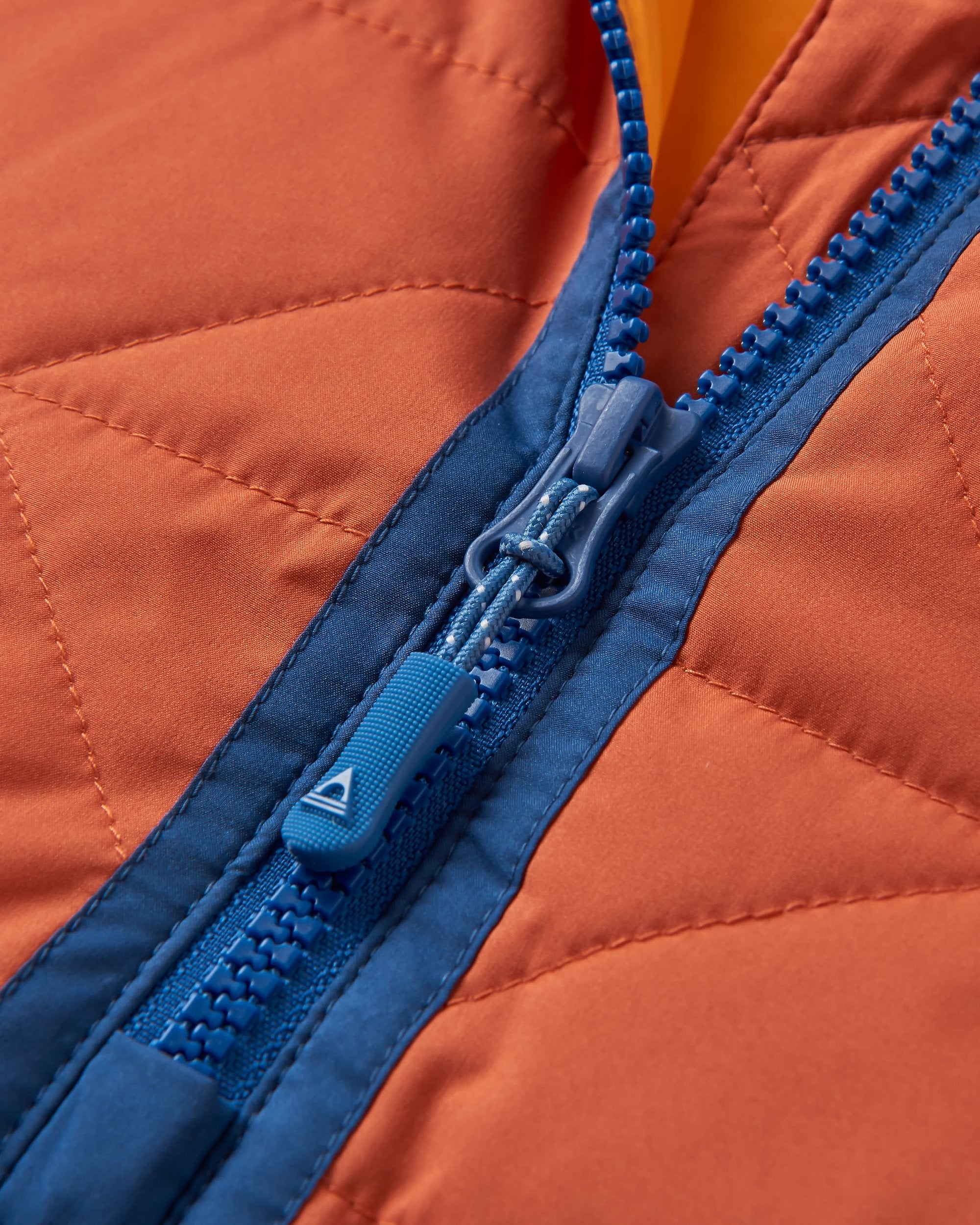 Trace Recycled Thermore® Insulated Jacket - Burnt Orange - Flatlay