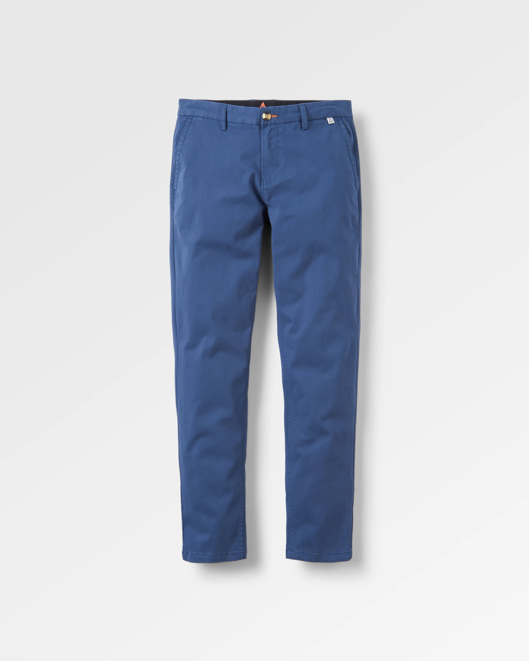 365 Organic Cotton Trouser - Dark Denim - Flatlay