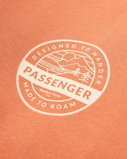 Odyssey Organic Cotton Sweatshirt - Burnt Orange