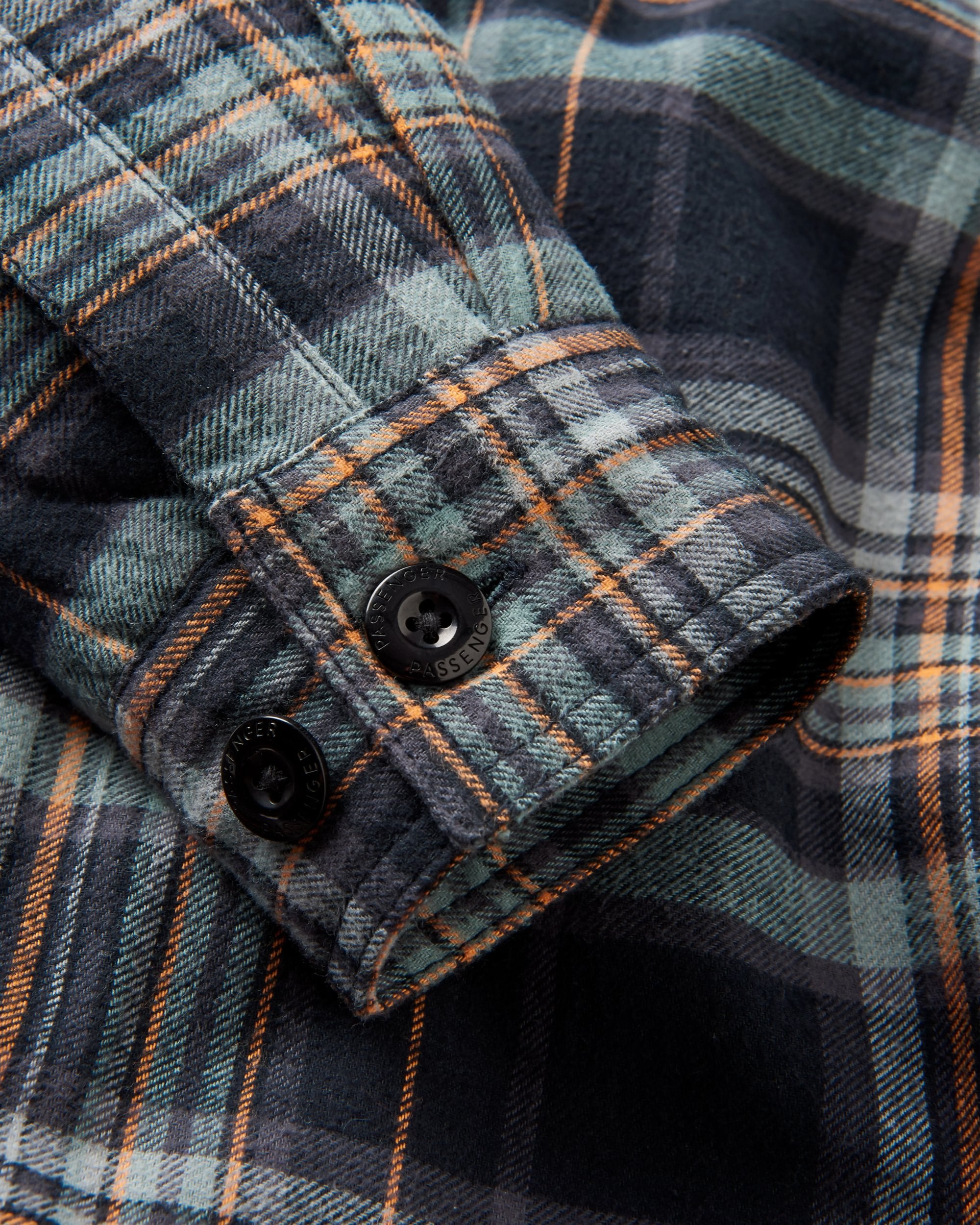 Freestyle Sherpa-Lined Overshirt - Black Check - Flatlay