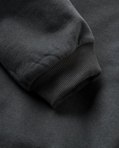 Heritage Women's Sweatshirt - Faded Black - Flatlay