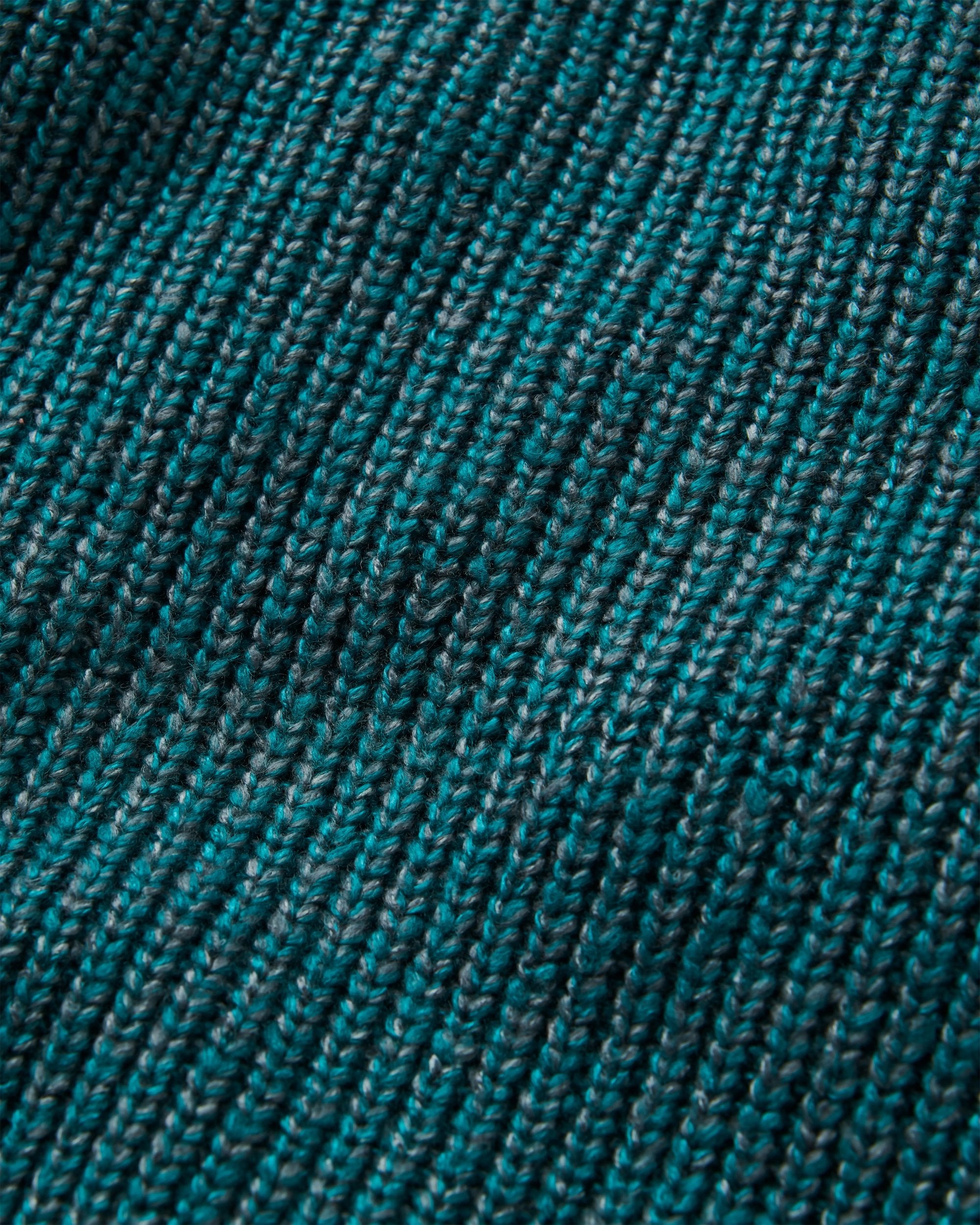 Fog Recycled Knitted Jumper - Mediterranean - Flatlay