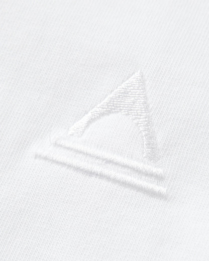 Vita Logo Relaxed Fit T-Shirt - White - Flatlay