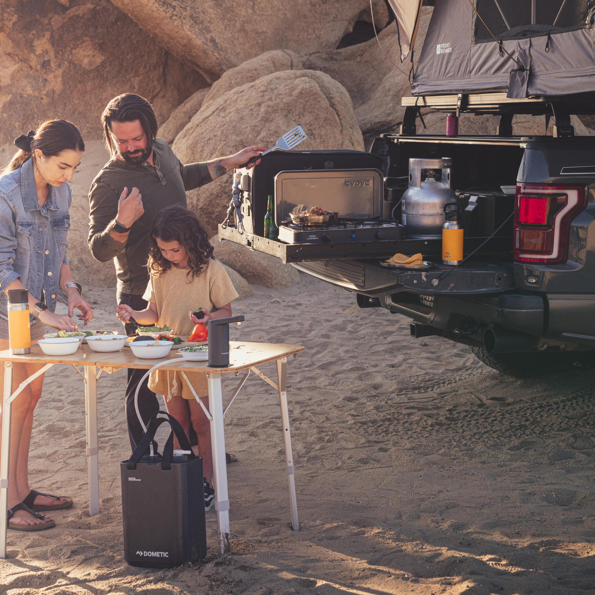 Dometic GO Hydration Water Jug 11L - Slate - Lifestyle