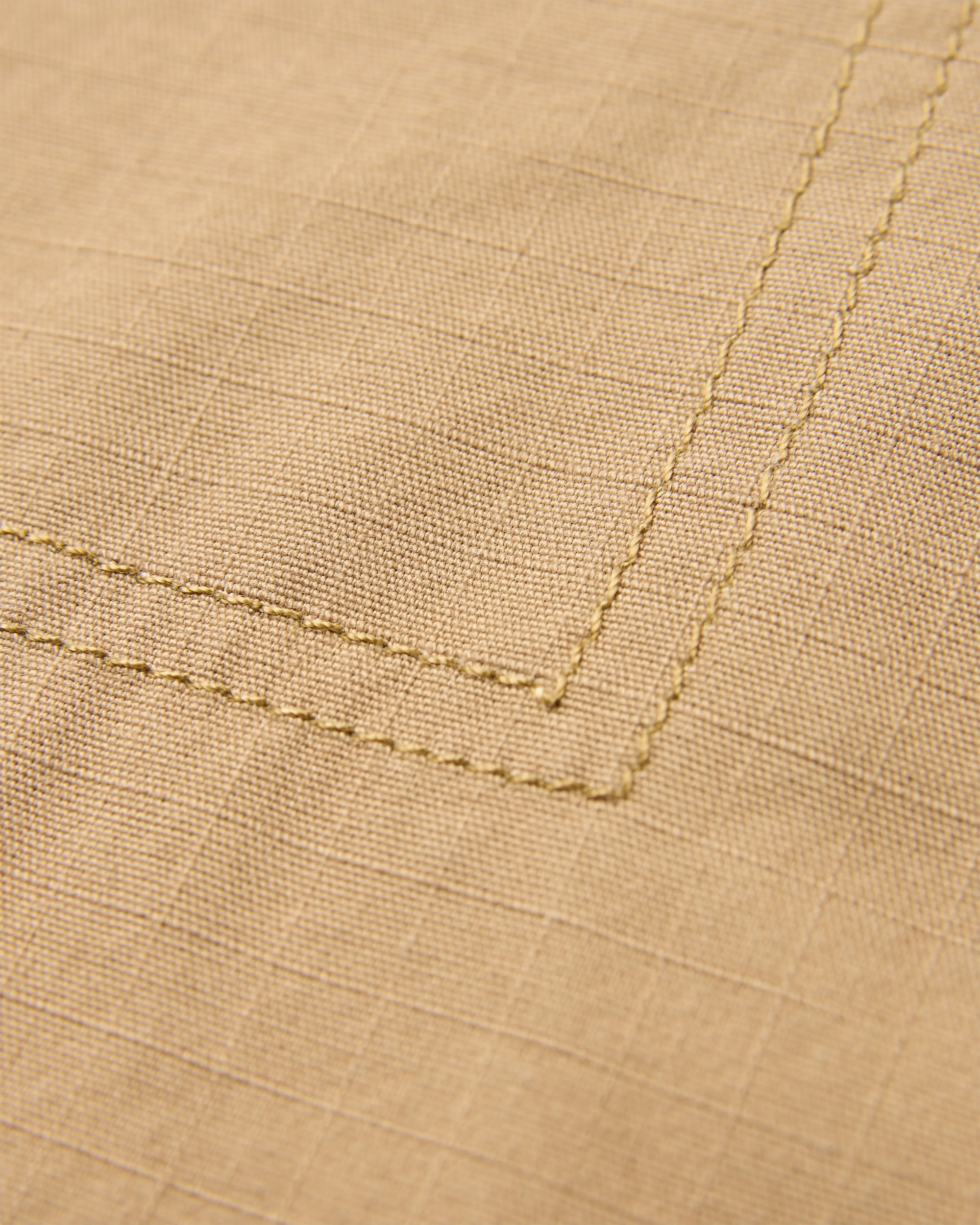 Rif-Raf Organic Cotton Ripstop Short - Biscuit - Flatlay