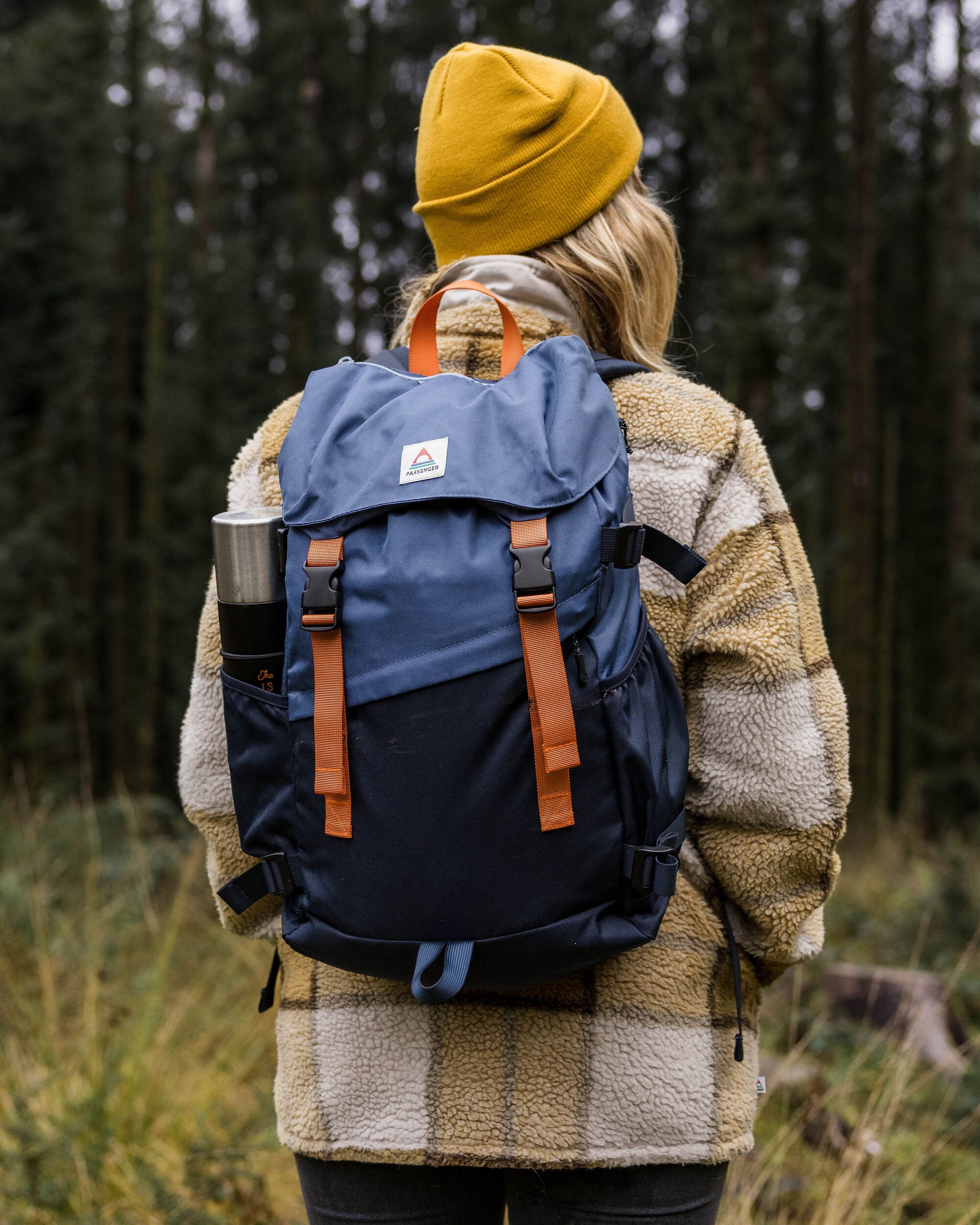 Boondocker Recycled 26L Backpack - Dark Denim/ Deep Navy - Lifestyle - Female