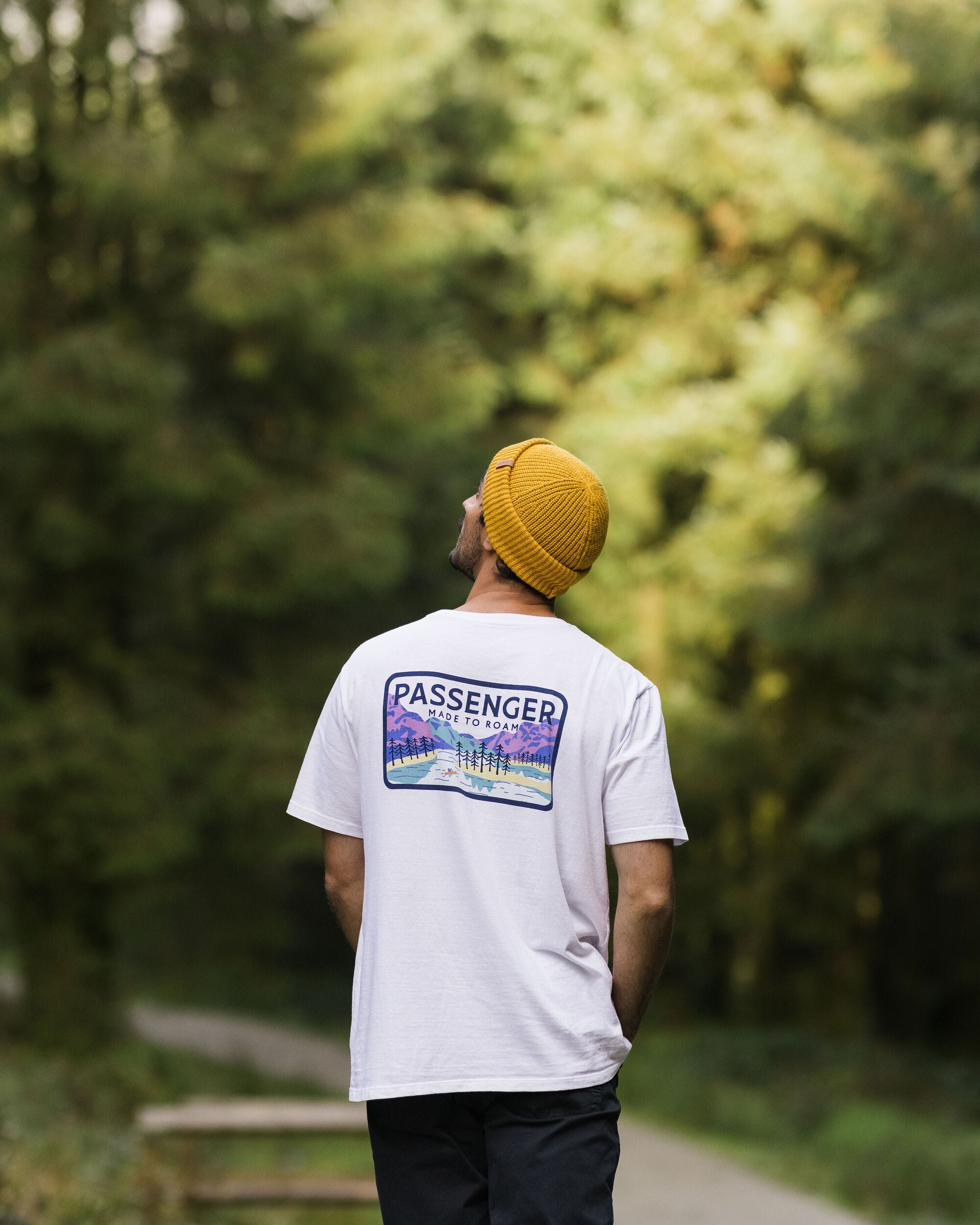 Love The Wild Recycled Cotton T-Shirt - White - Lifestyle - Male