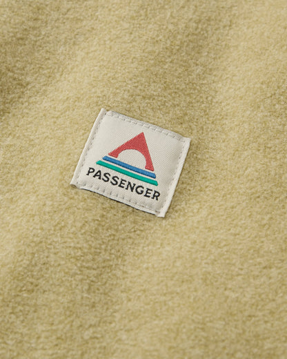 Woodlander Polar Fleece - Warm Beige Marl/Charcoal - Flatlay