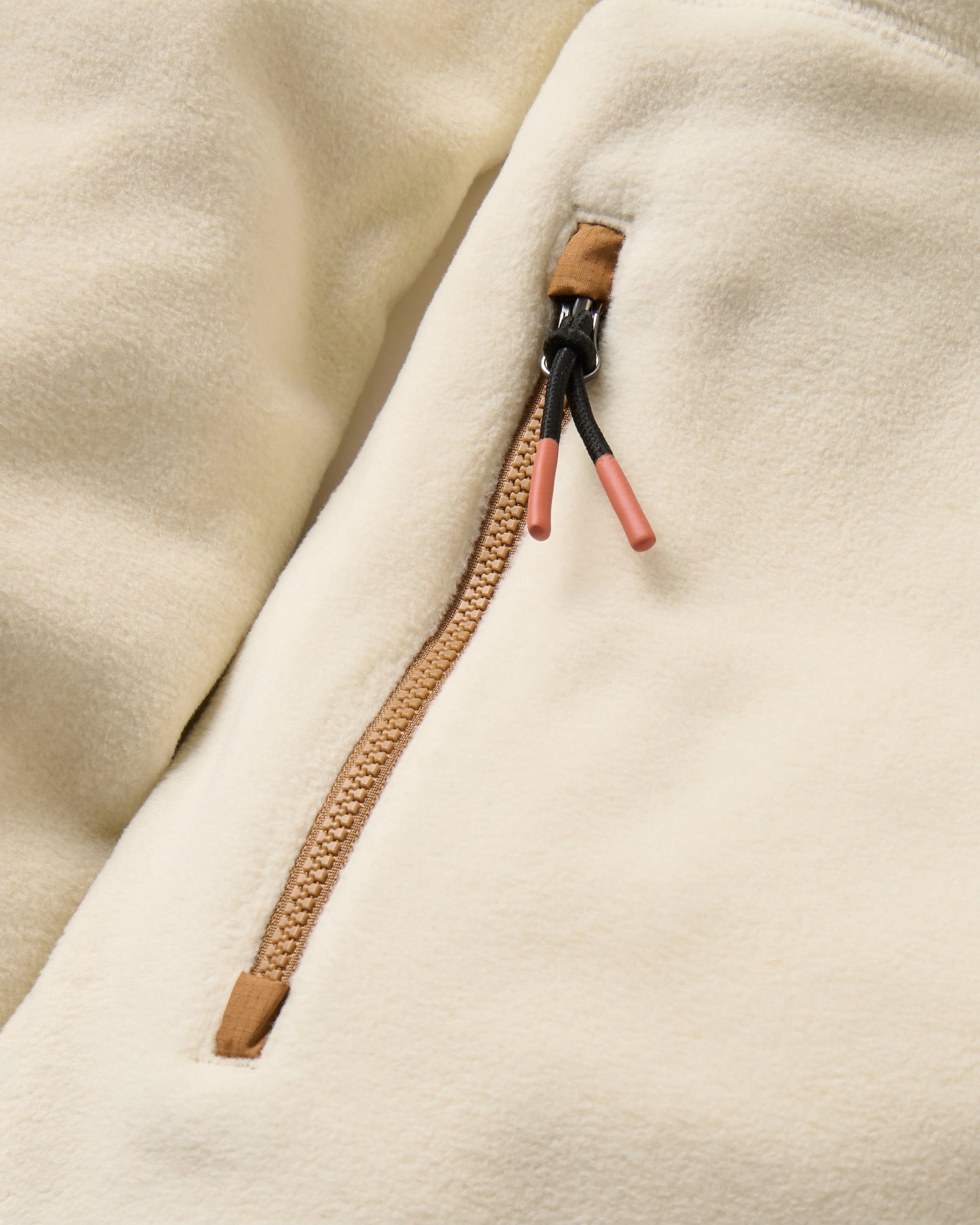 Dusk Recycled Polartec® Fleece - Oatmeal - Flatlay