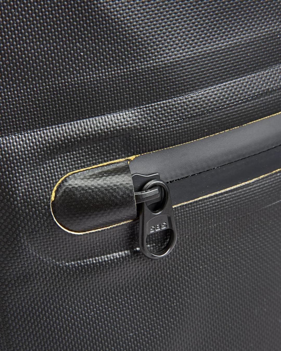 Tide 25L Recycled Dry Bag Backpack - Black - Flatlay