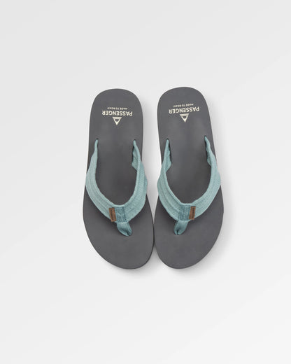 Malibu Flip Flop - Pistachio - Flatlay