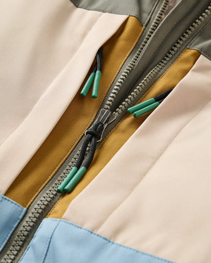 Lumi Insulated Parka - Faded Denim - Flatlay