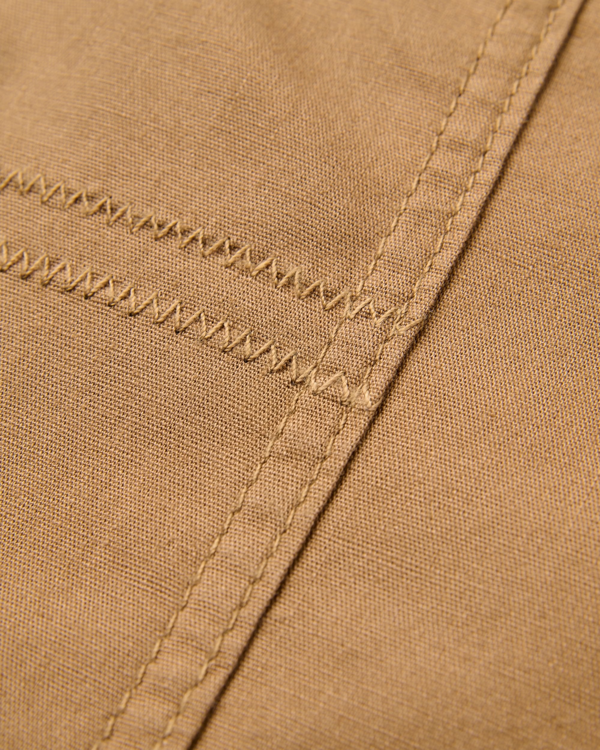 Lani 'Light' Organic Cotton Short - Caramel - Flatlay
