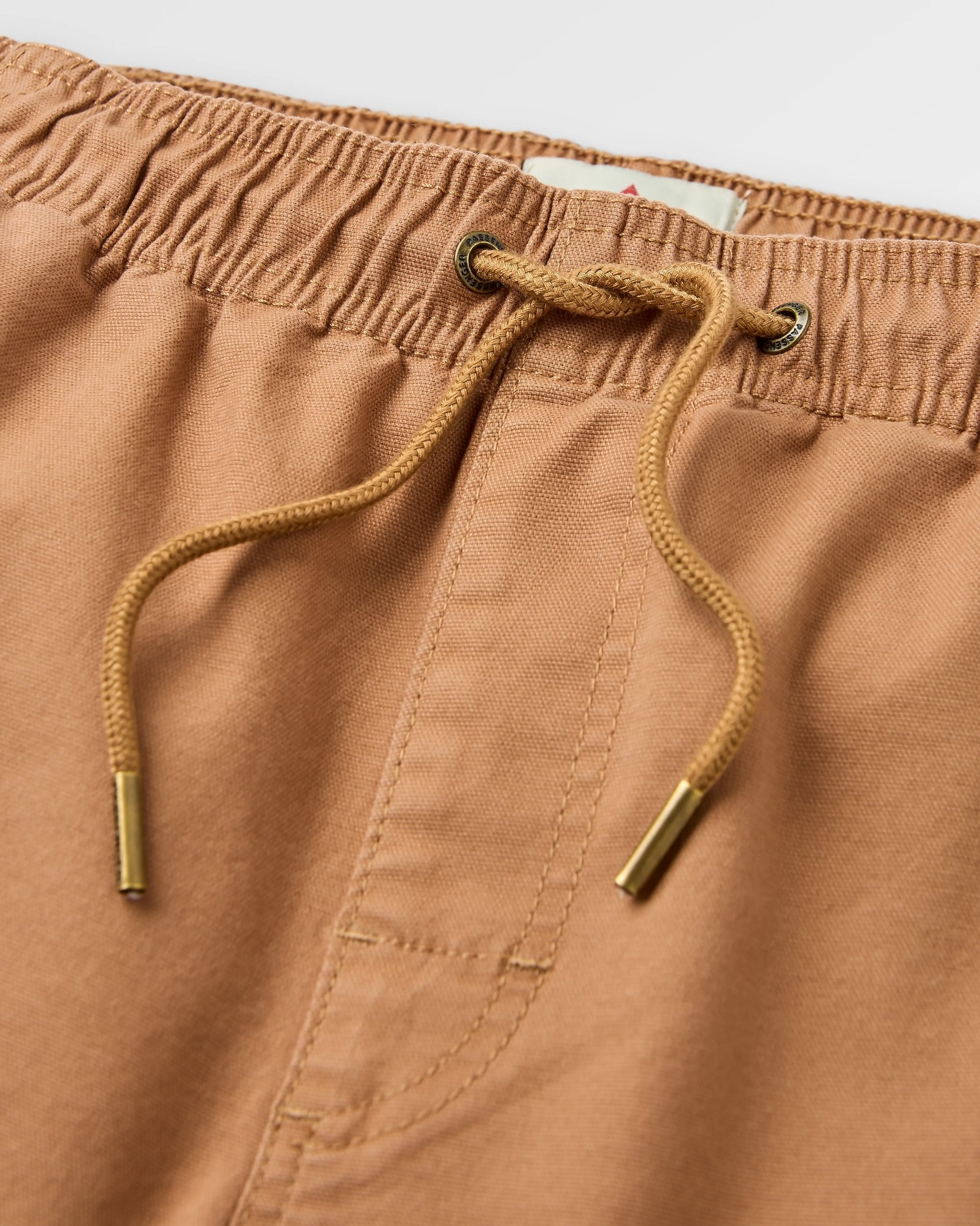 Drifter Organic Cotton Short - Toffee - Flatlay