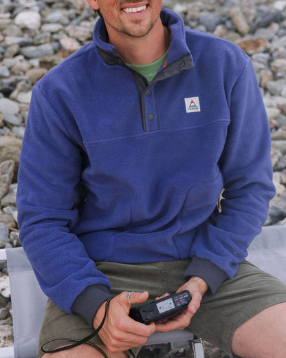 Take It Easy Polar Fleece - Purple Indigo - Lifestyle