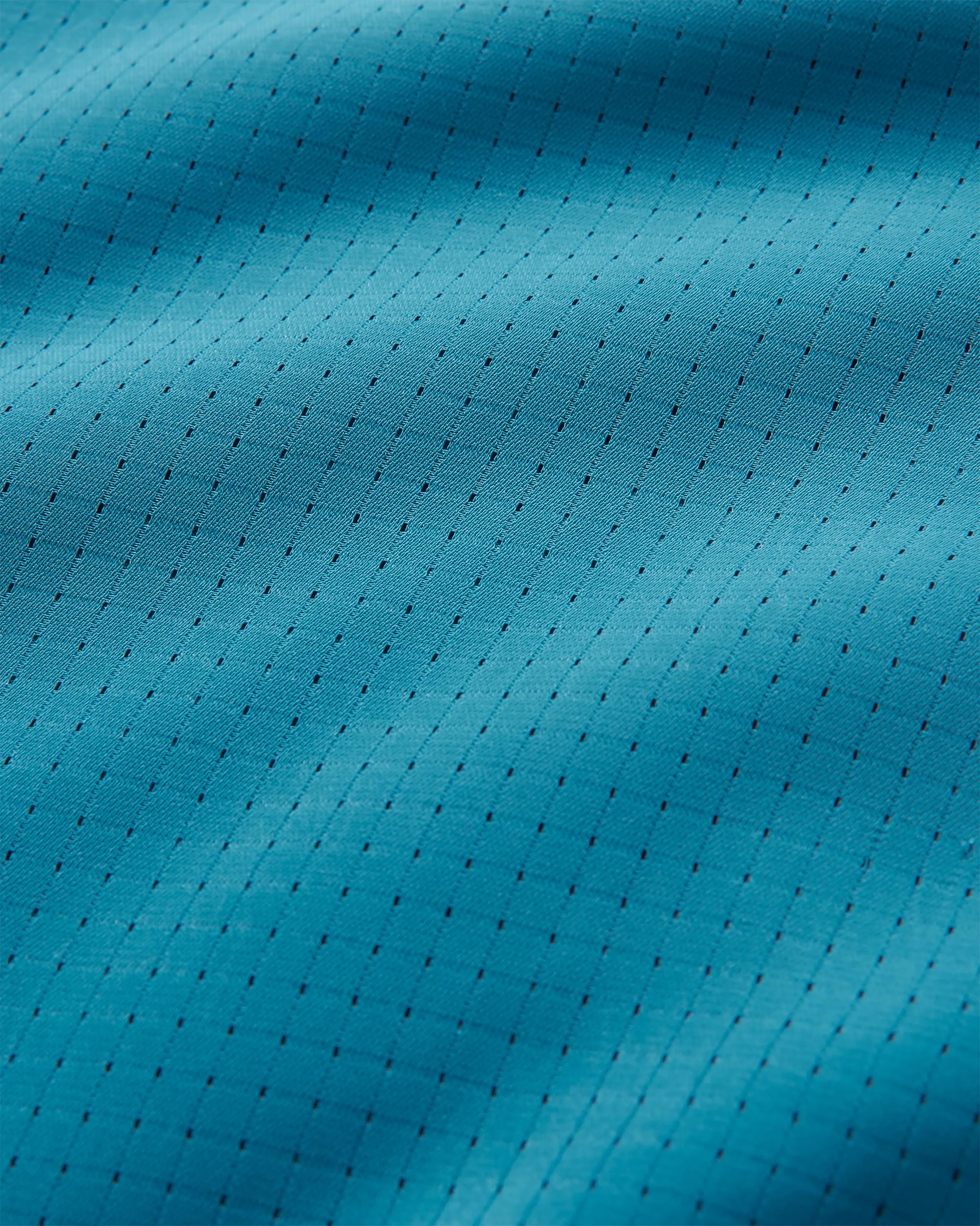 Dawn To Dusk Recycled Active T-shirt - Blue Steel - Flatlay