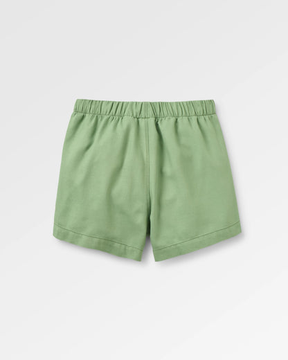 Whirl Lightweight Skort - Stem Green - Flatlay