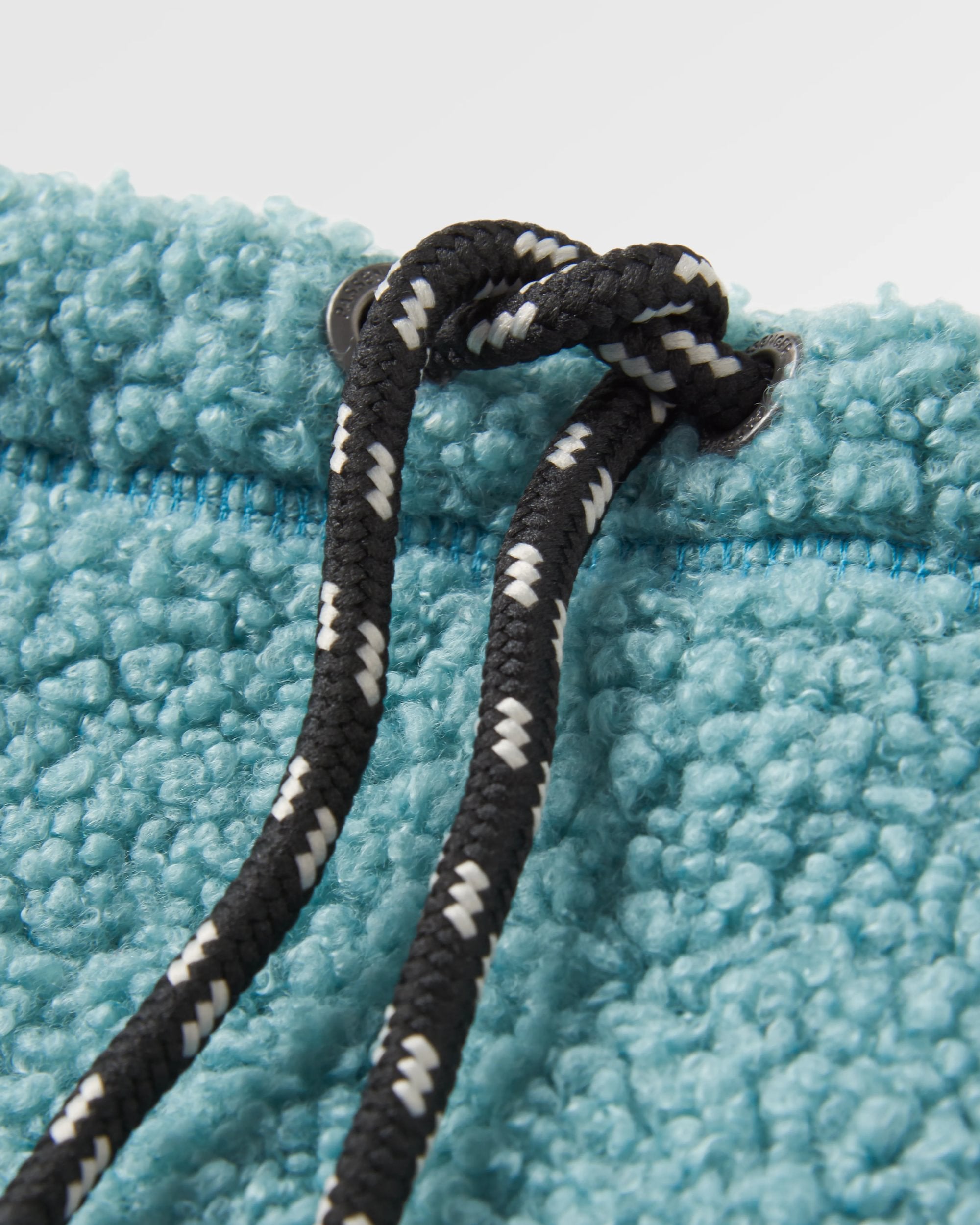 Ash Recycled Sherpa Fleece Snood - Arctic - Flatlay