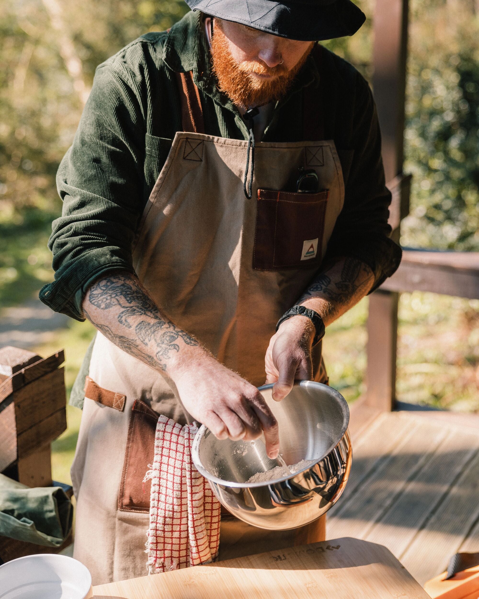 Campfire Apron - Elmwood - Lifestyle