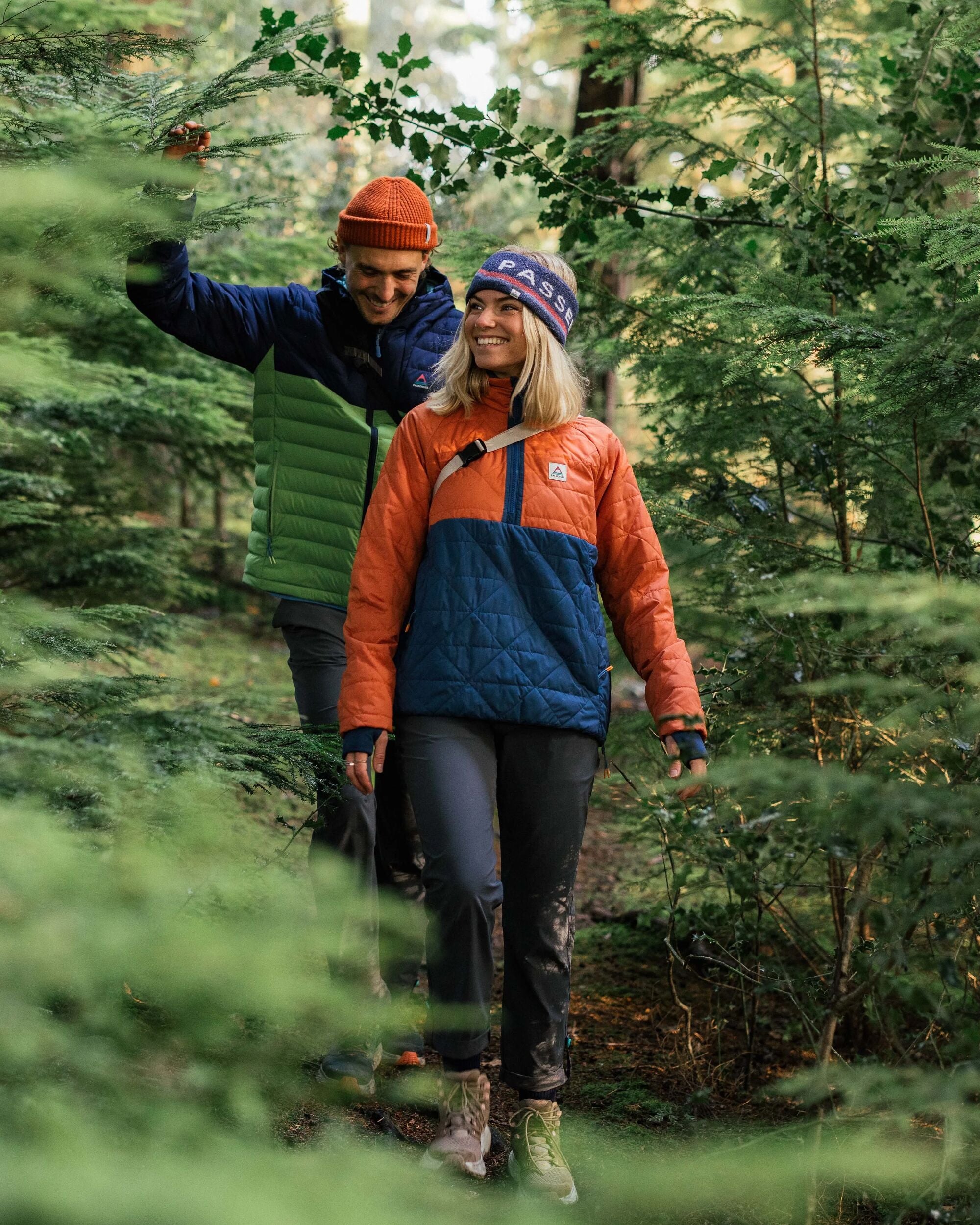 Trace Recycled Thermore® Insulated Jacket - Burnt Orange - Lifestyle