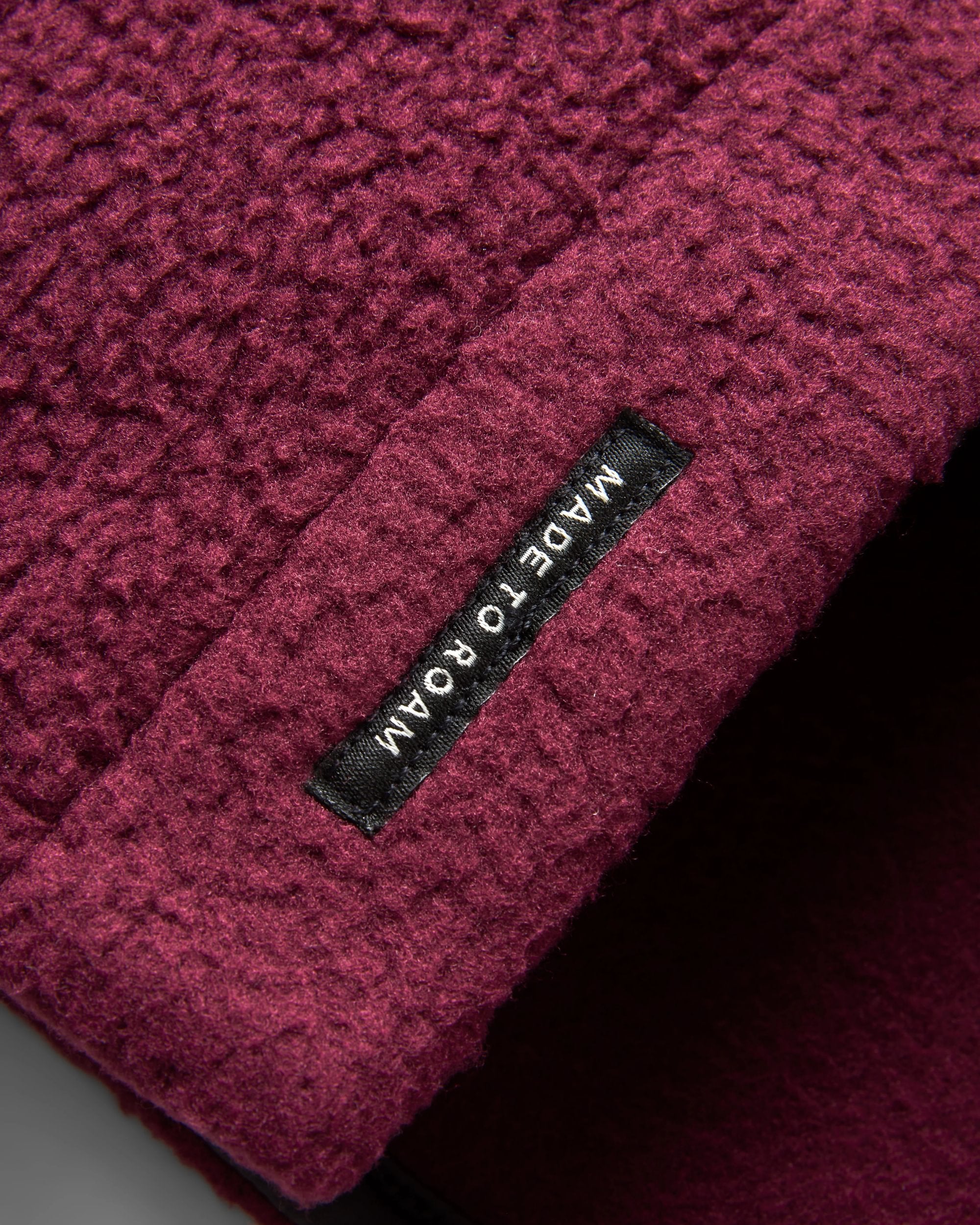 Backcountry Recycled Sherpa Fleece Shirt - Fig - Flatlay