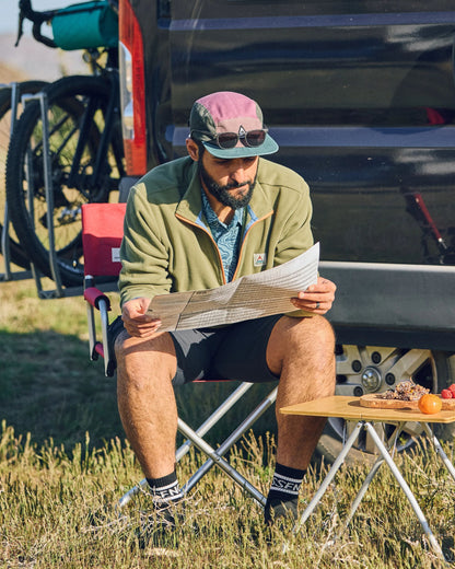 Switchback Recycled Micro Polartec® Fleece - Khaki - Lifestyle