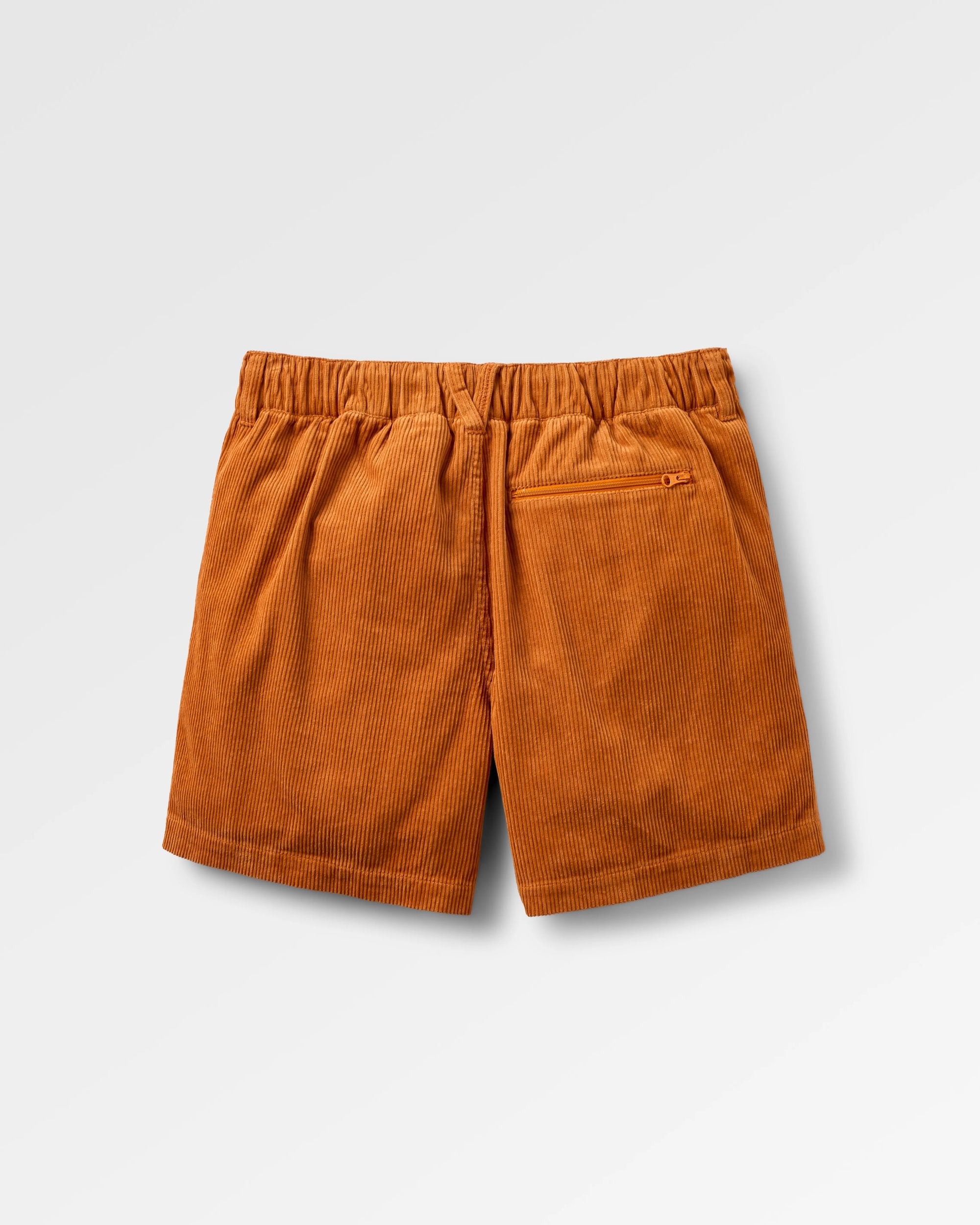 Avian Organic Cord Short - Sunset Orange - Flatlay