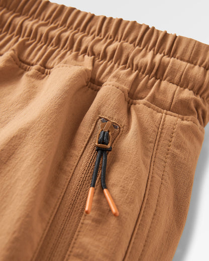Sandstone Recycled Active Trail Jogger - Toffee - Flatlay