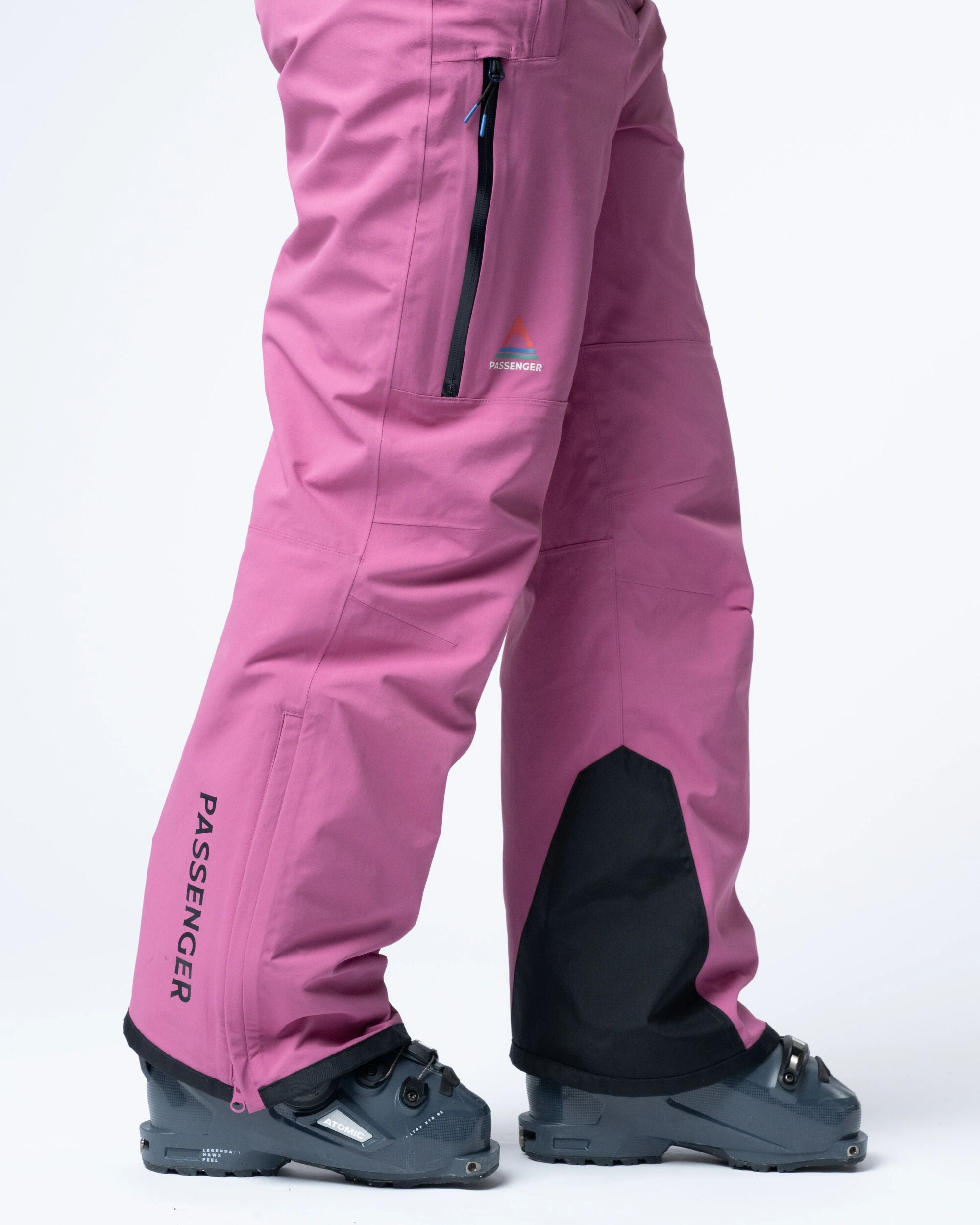 Snowscape Women's Recycled Pant - Mauve Haze - Flatlay