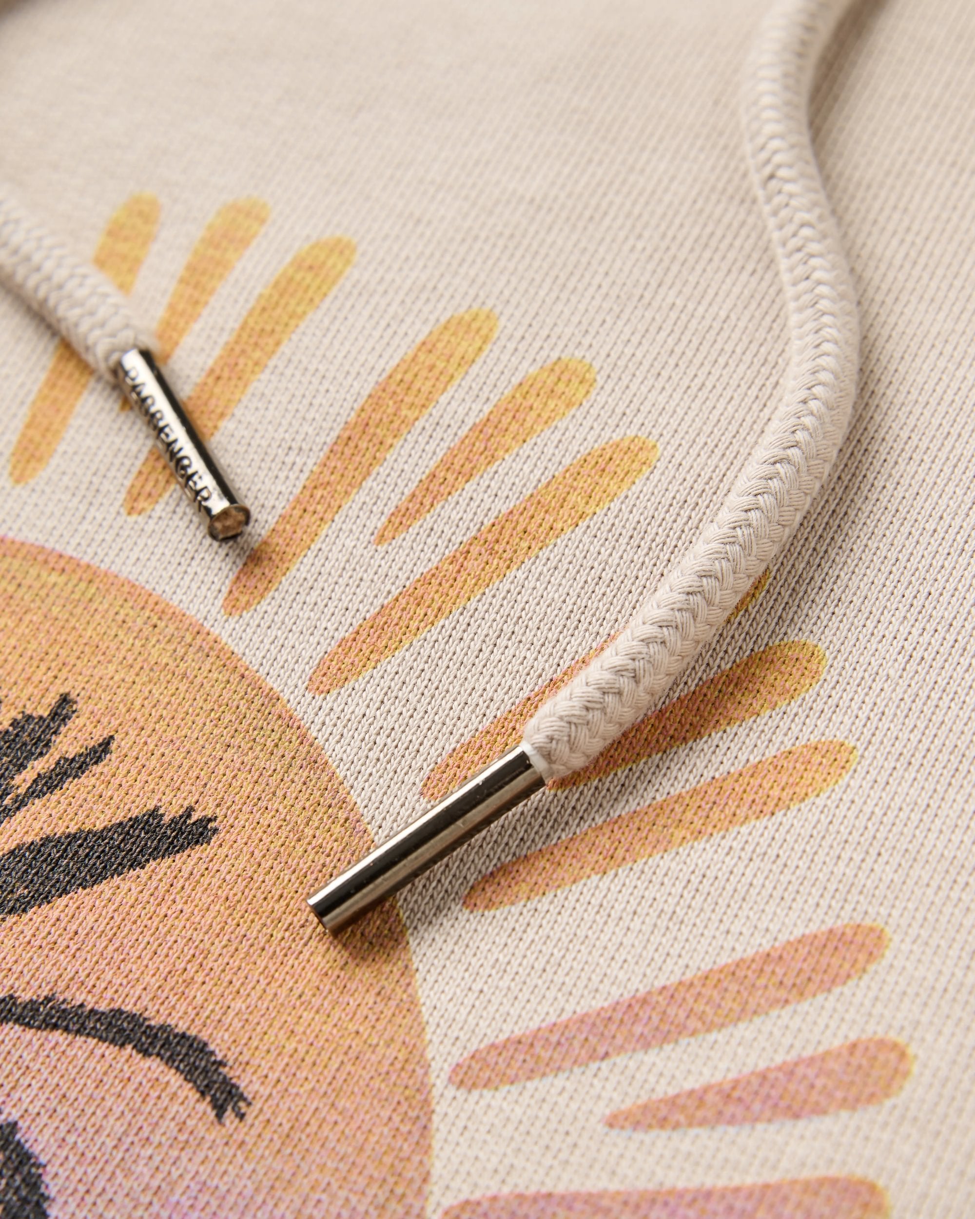 Shutter Recycled Cotton Hoodie - Birch - Flatlay